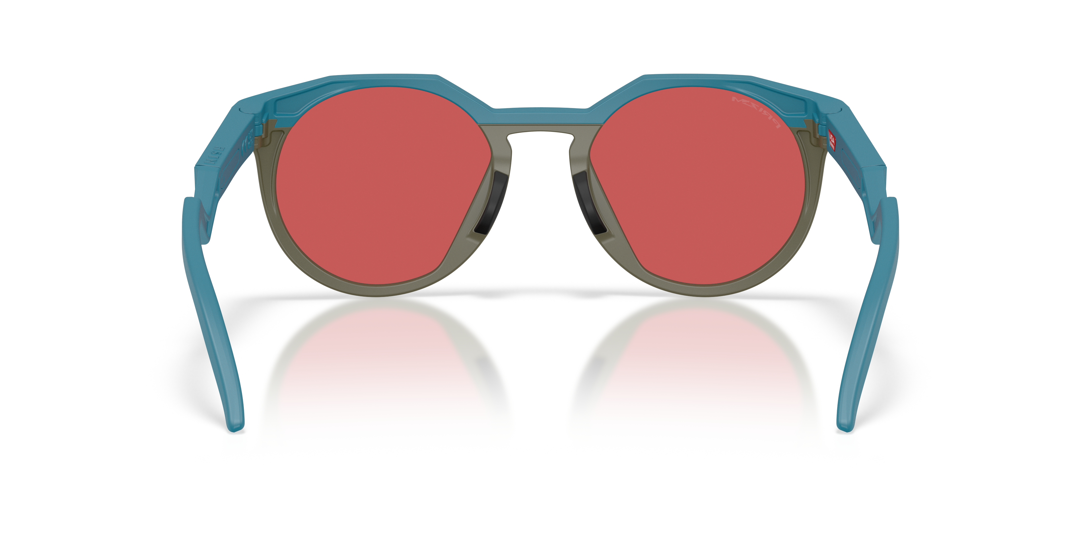 Oakley HSTN OO9242 in Matte Balsam / Prizm Snow Sapphire, back view #Colour_Matte Balsam / Prizm Snow Sapphire