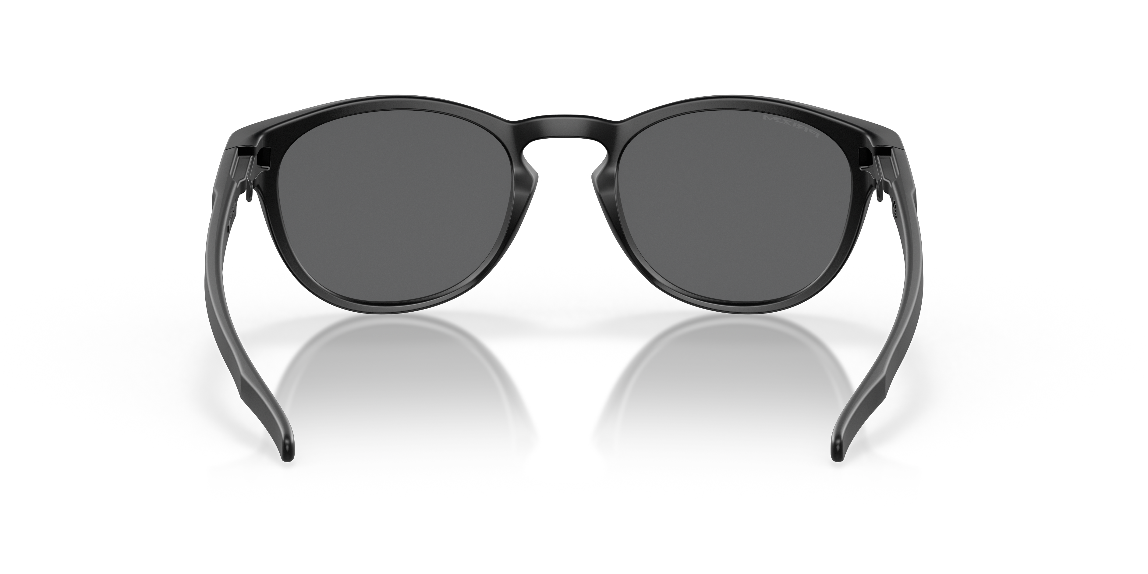 Oakley Latch OO9265 in Matte Black / Prizm Black, back view #Colour_Matte Black / Prizm Black