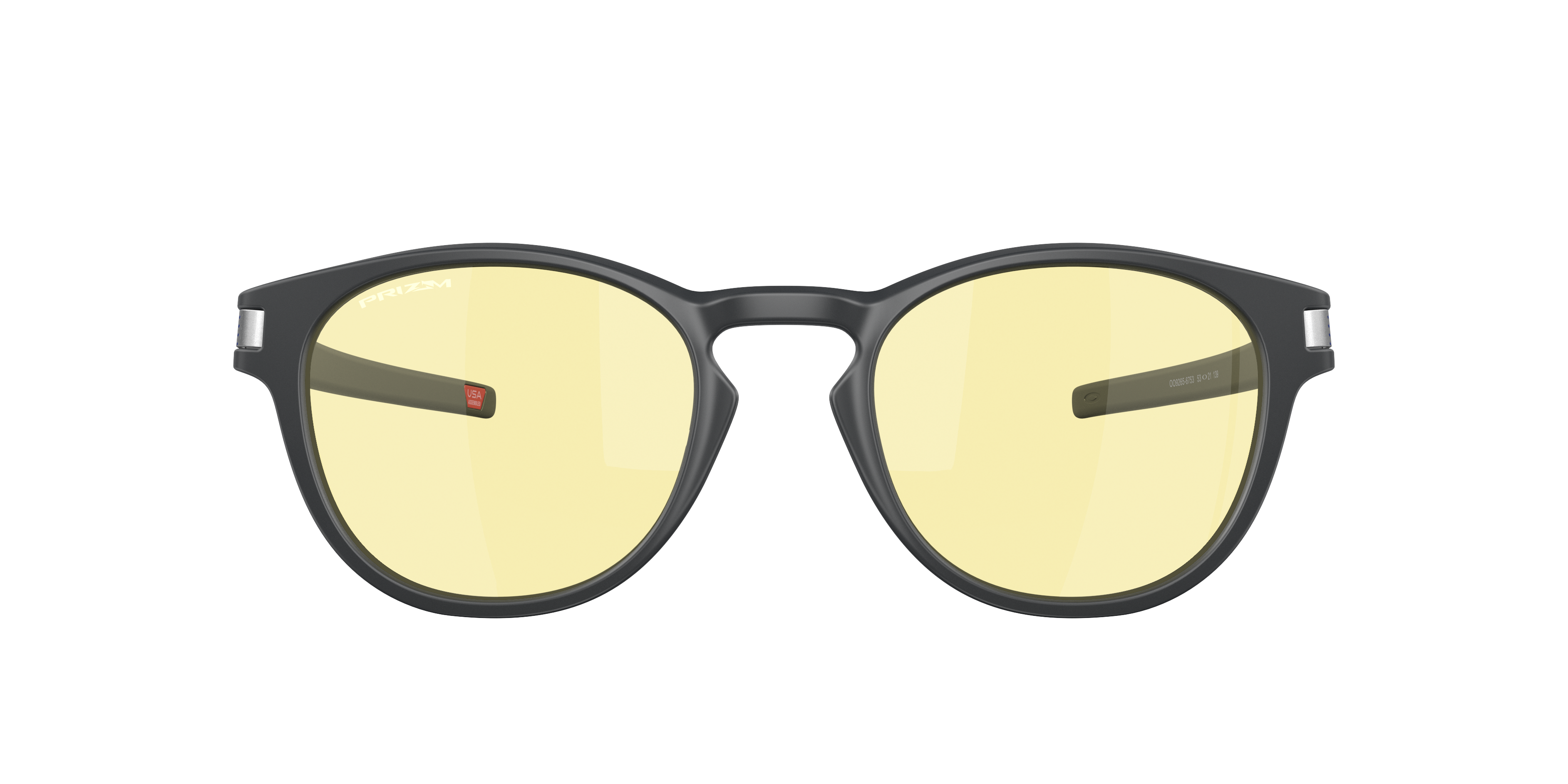 Oakley Latch OO9265 in Matte Carbon / Prizm Gaming 2.0, front view #Colour_Matte Carbon / Prizm Gaming 2.0