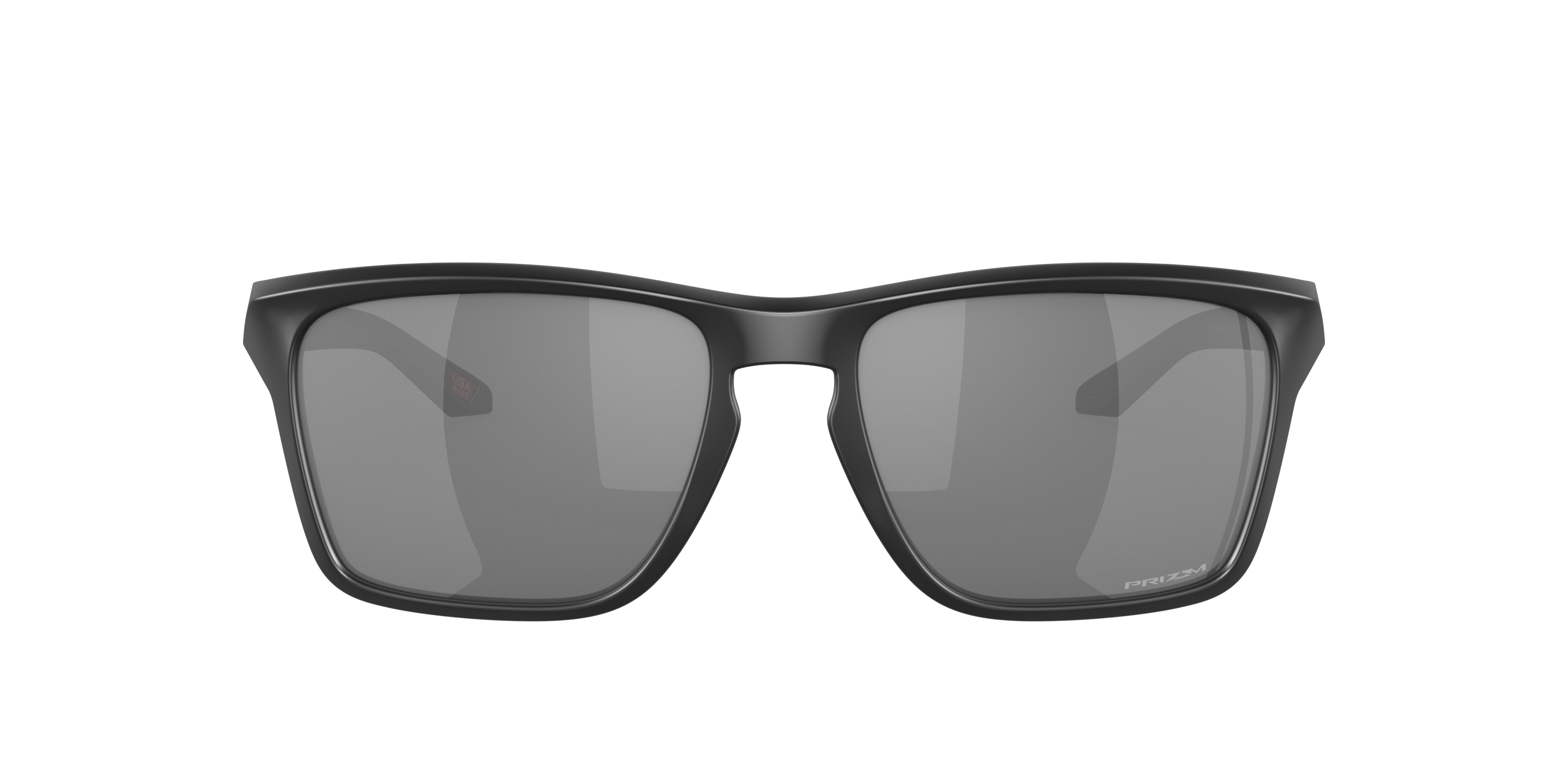Oakley Sylas OO9448 in Matte Black / Prizm Black, front view #Colour_Matte Black / Prizm Black
