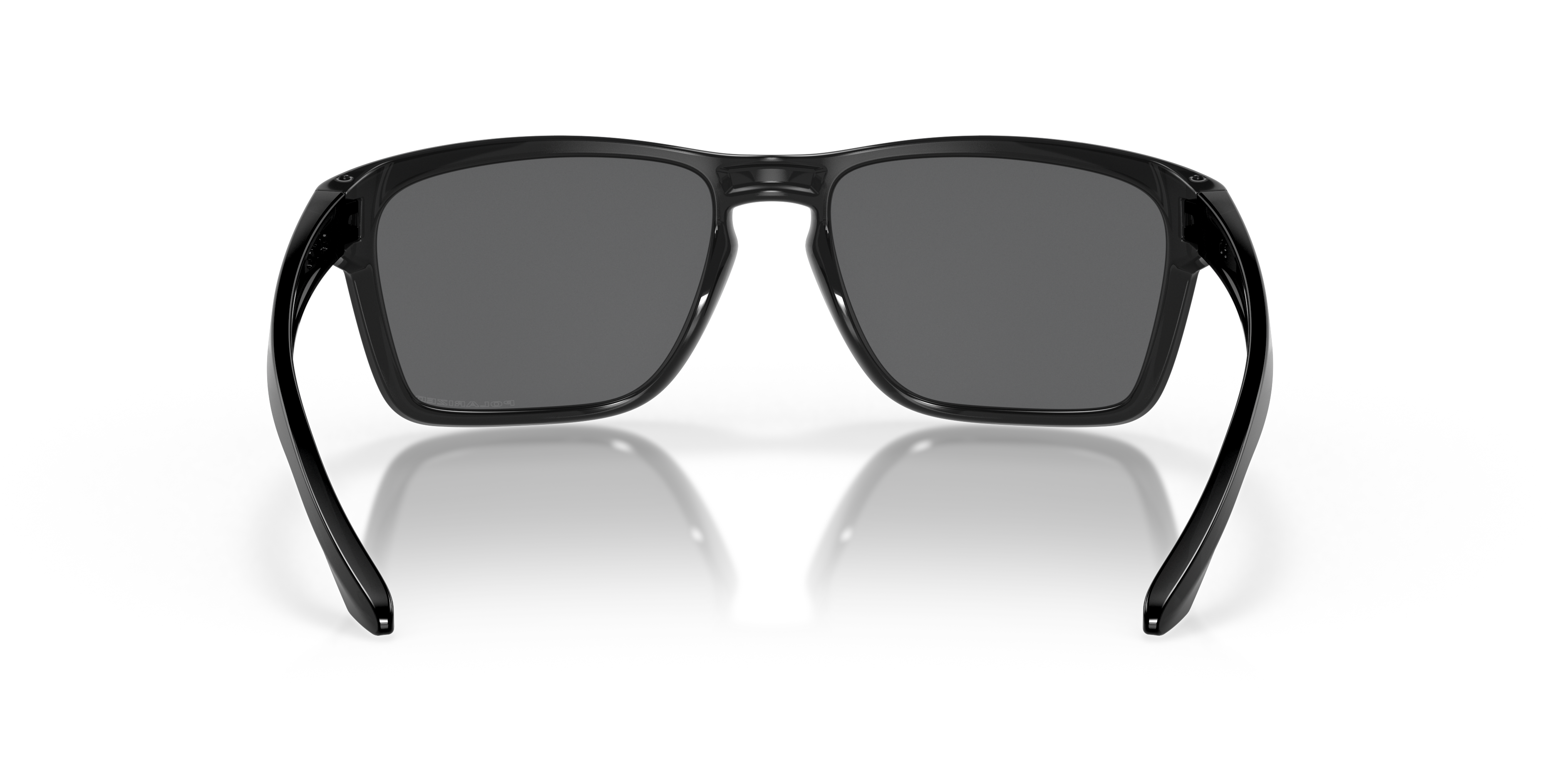 Oakley Sylas OO9448 in Black Ink / Black Iridium Polarized, back view #Colour_Black Ink / Black Iridium Polarized