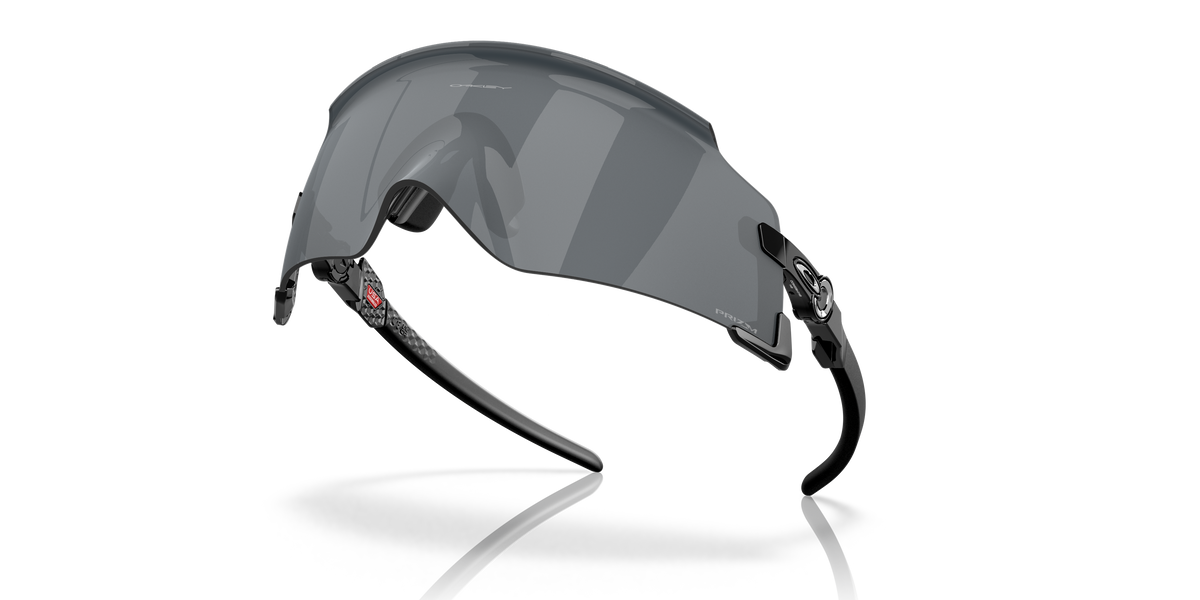 Oakley Kato OO9455M in Polished Black / Prizm Black, angled view #Colour_Polished Black / Prizm Black (945501)