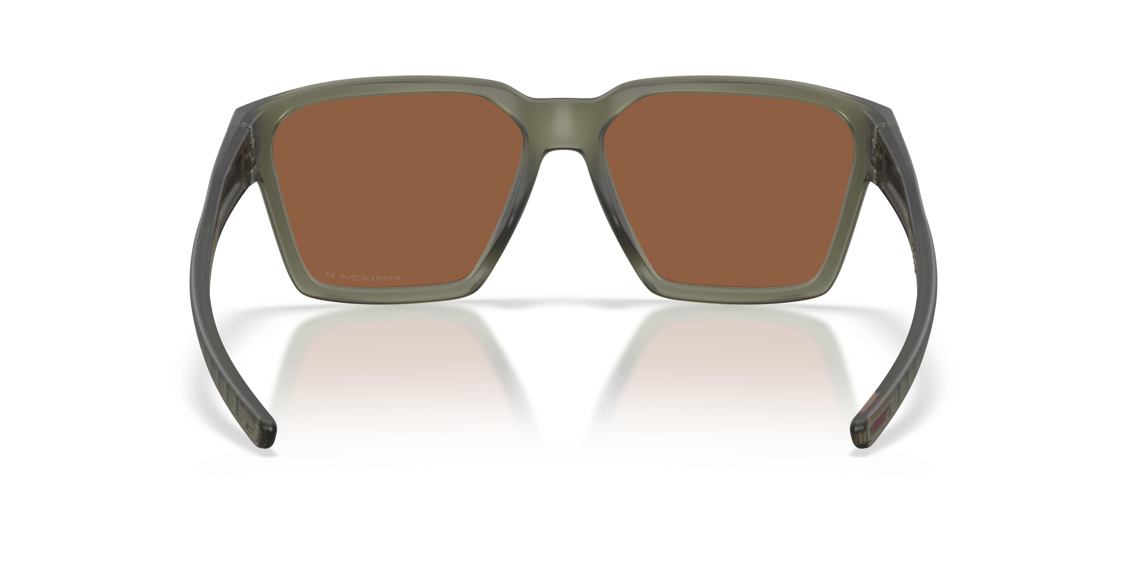 Oakley Briza OO9497 in Matte Olive Ink / Prizm Tungsten Polarized, back view #Colour_Matte Olive Ink / Prizm Tungsten Polarized