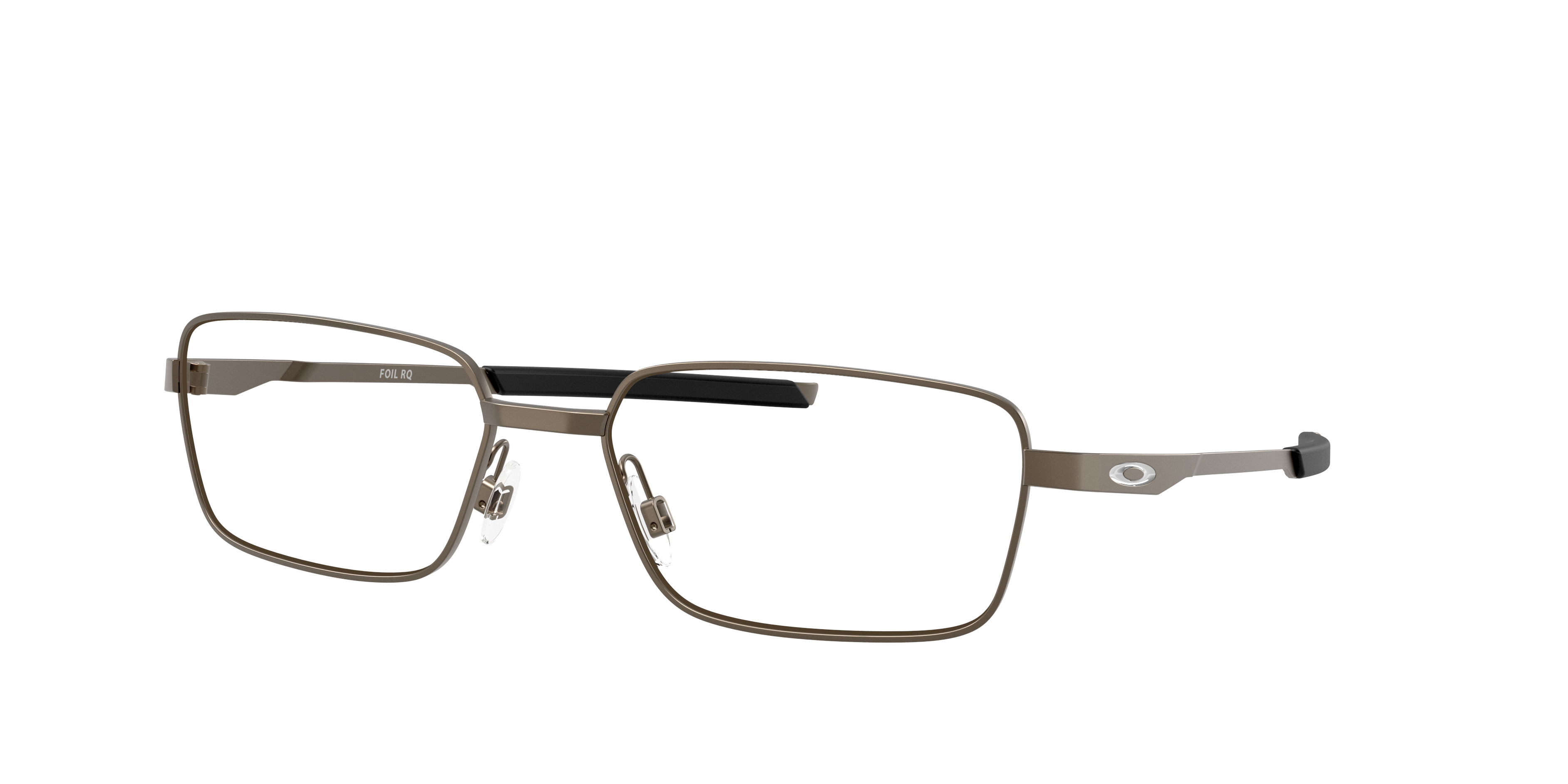 Oakley Foil RQ OX3036 in Pewter, three-quarter view #Colour_Pewter