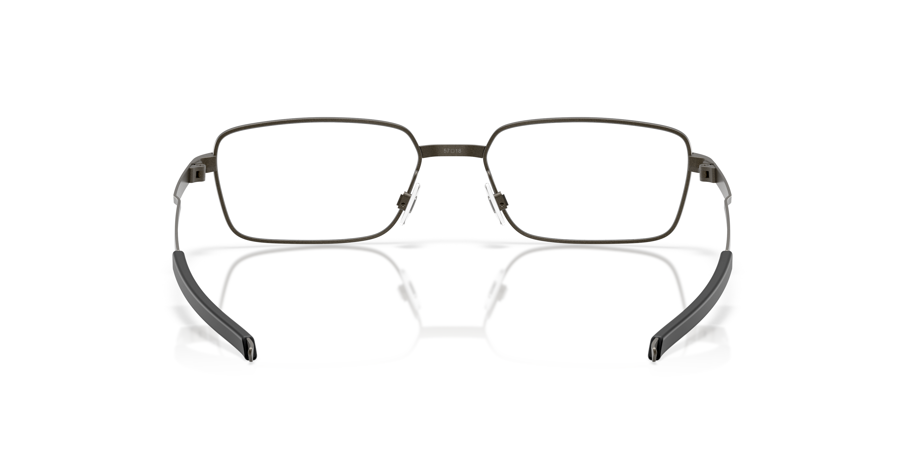 Oakley Foil RQ OX3036 in Satin Lead, back view #Colour_Satin Lead