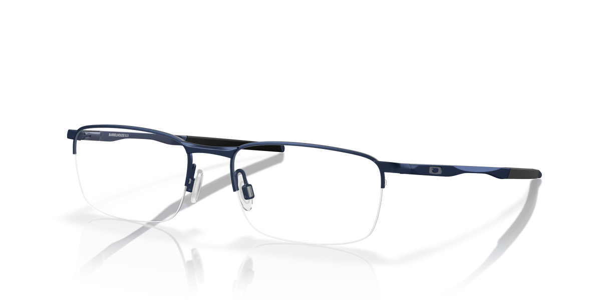 Oakley Barrelhouse 0.5 OX3174 in Matte Midnight, three-quarter view #Colour_Matte Midnight (317404)