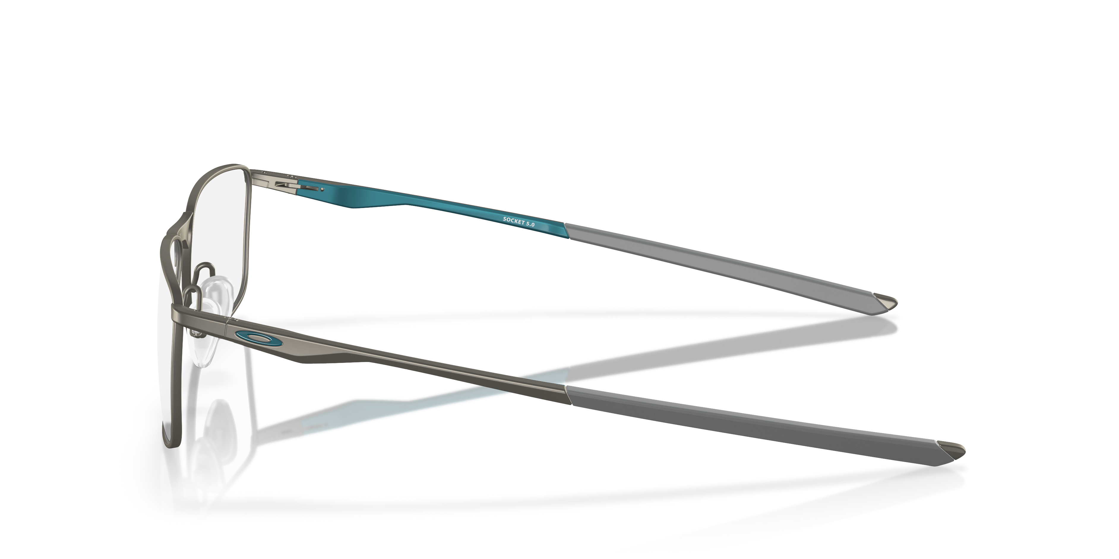 Oakley Socket 5.0 OX3217 in Matte Gunmetal (321715), side view #Colour_Matte Gunmetal (321715)