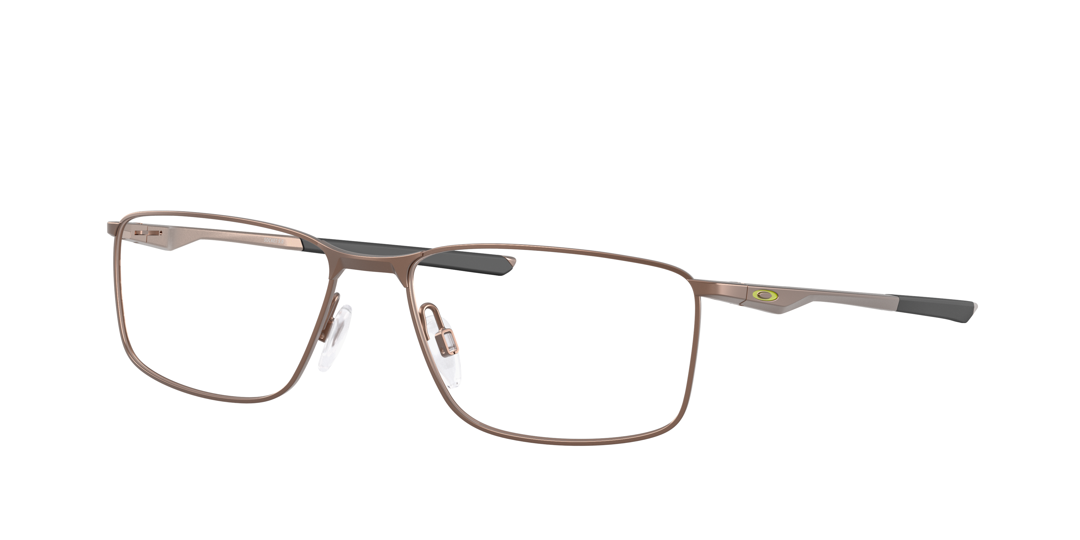 Oakley Socket 5.0 OX3217 in Mahogany, three-quarter view #Colour_Mahogany