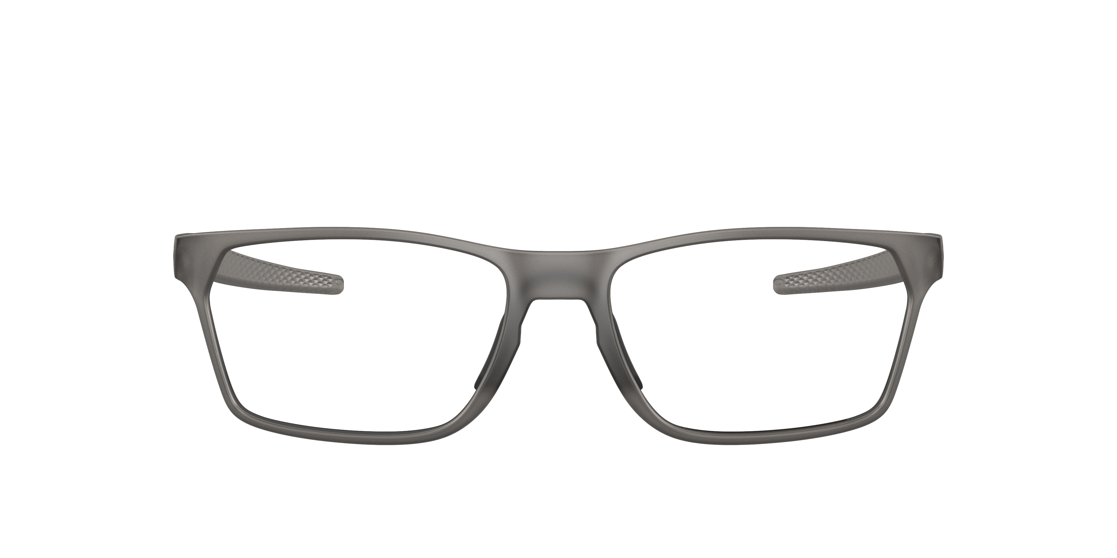 Oakley Hex Jector OX8032 in Satin Grey Smoke, front view #Colour_Satin Grey Smoke