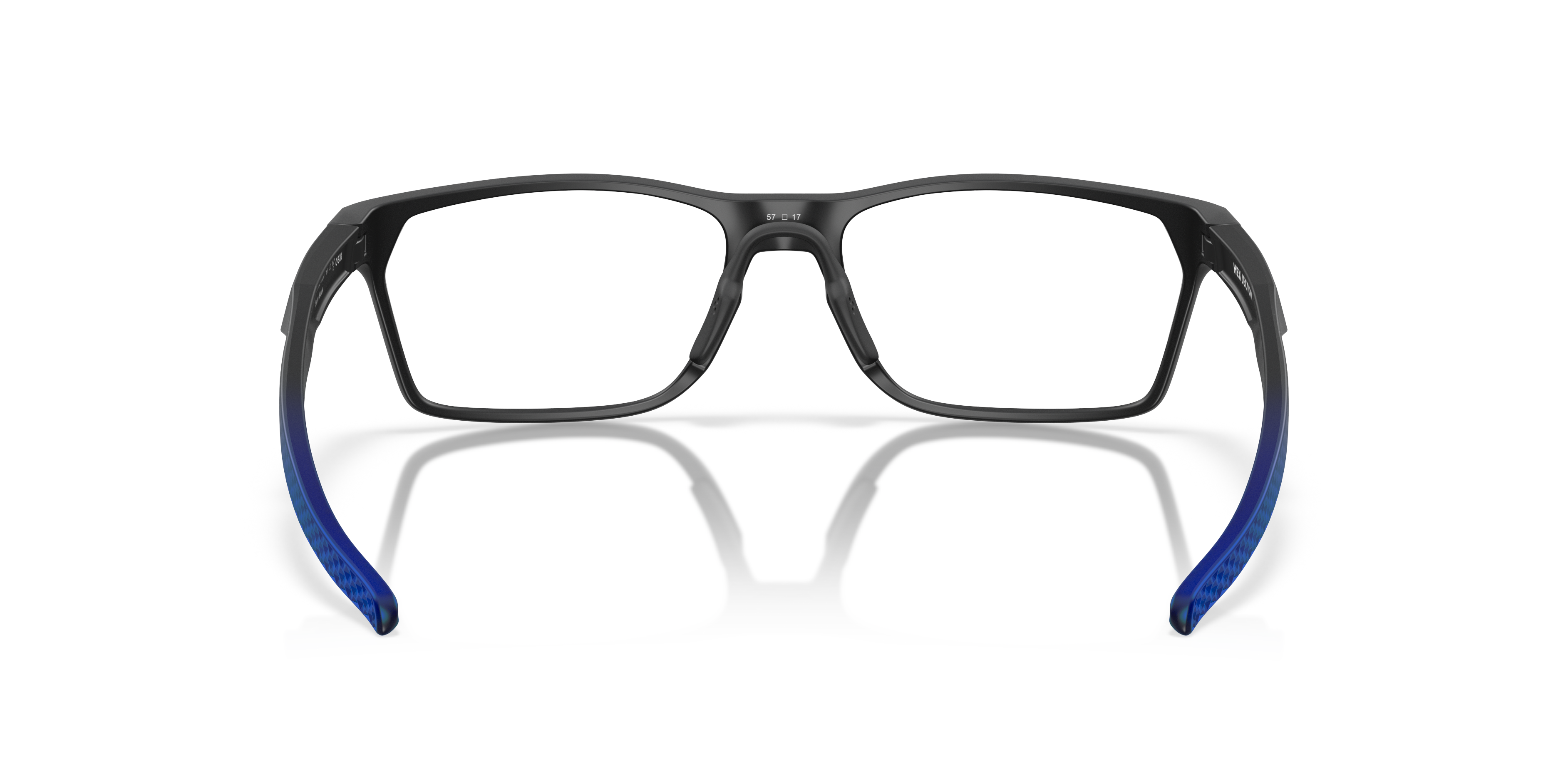 Oakley Hex Jector OX8032 in Satin Black (803210), back view #Colour_Satin Black (803210)