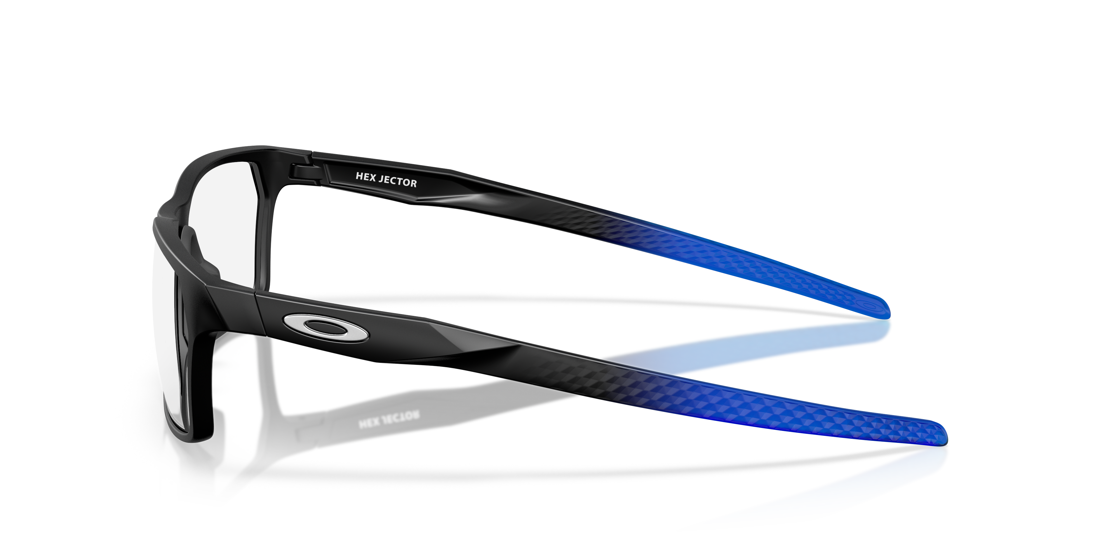 Oakley Hex Jector OX8032 in Satin Black (803210), side view #Colour_Satin Black (803210)