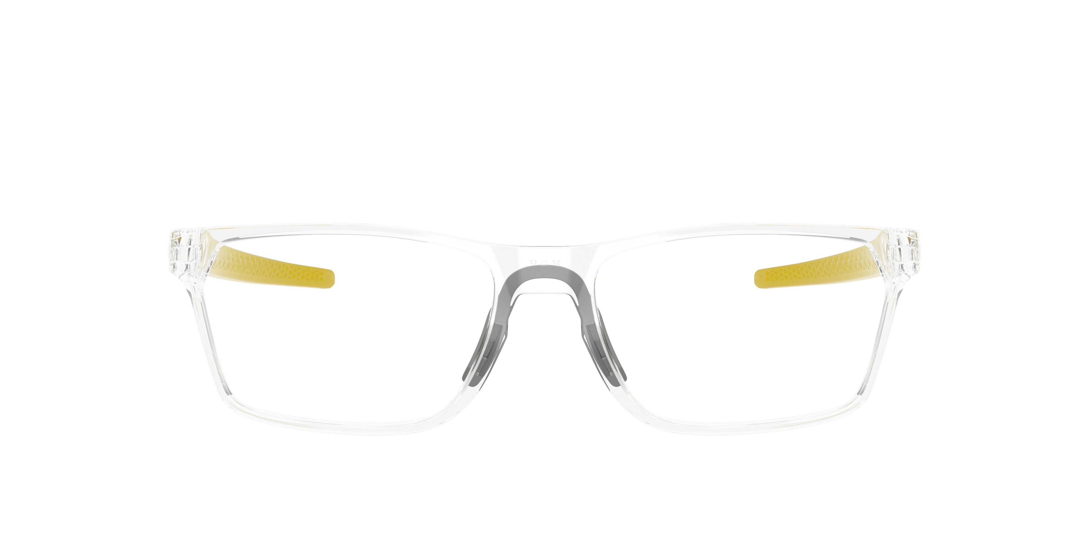 Oakley Hex Jector OX8032 in Polished Clear, front view #Colour_Polished Clear