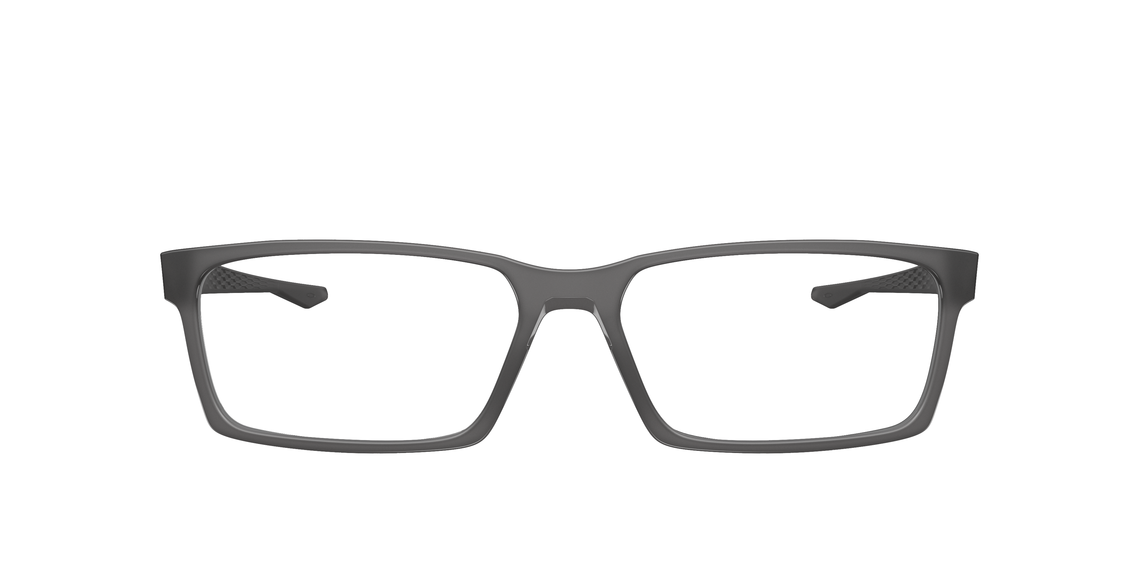 Oakley Overhead OX8060 in Satin Grey Smoke, front view #Colour_Satin Grey Smoke