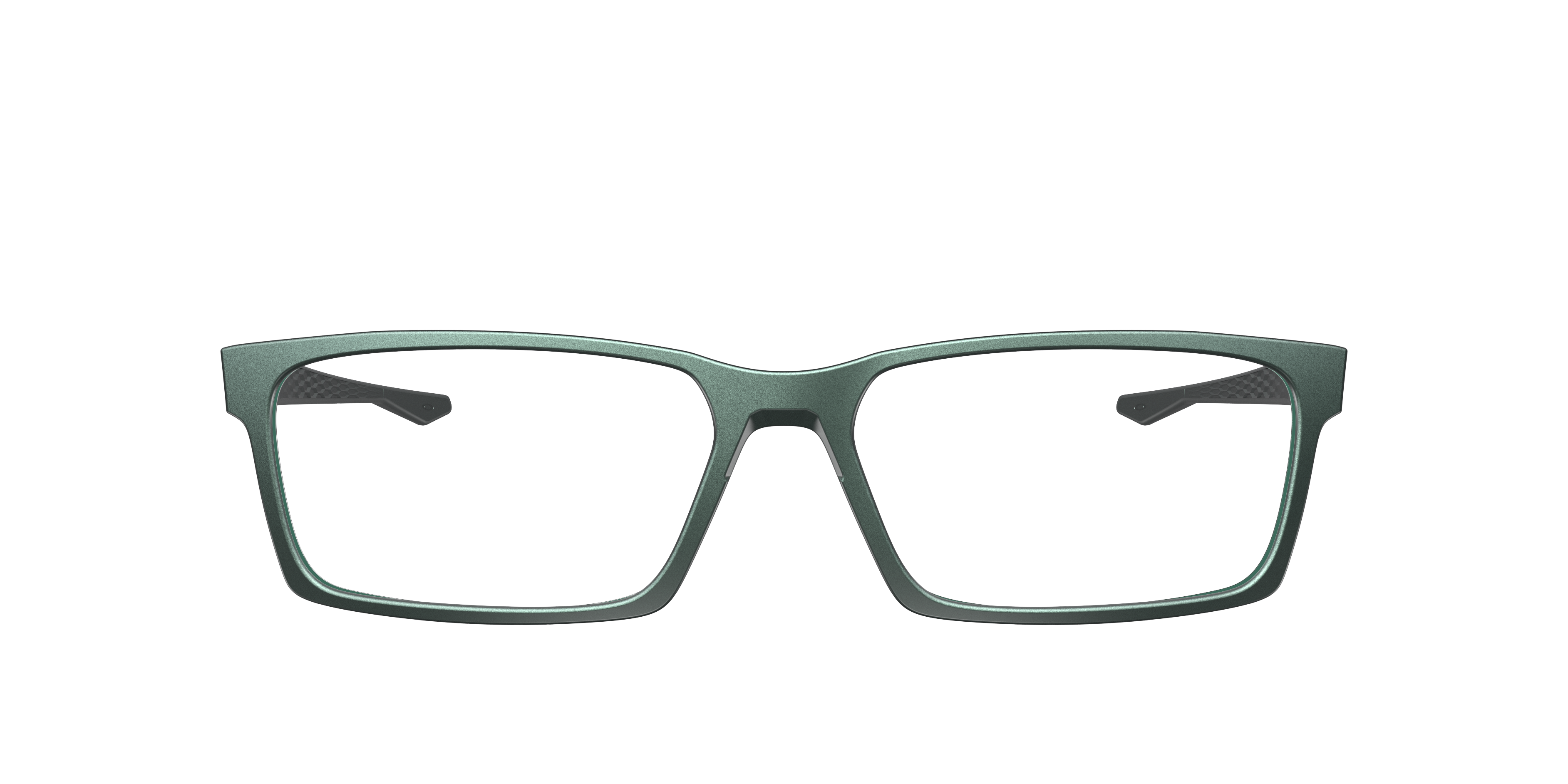 Oakley Overhead OX8060 in Matte Dark Silver/Blue Colorshift, front view #Colour_Matte Dark Silver/Blue Colorshift