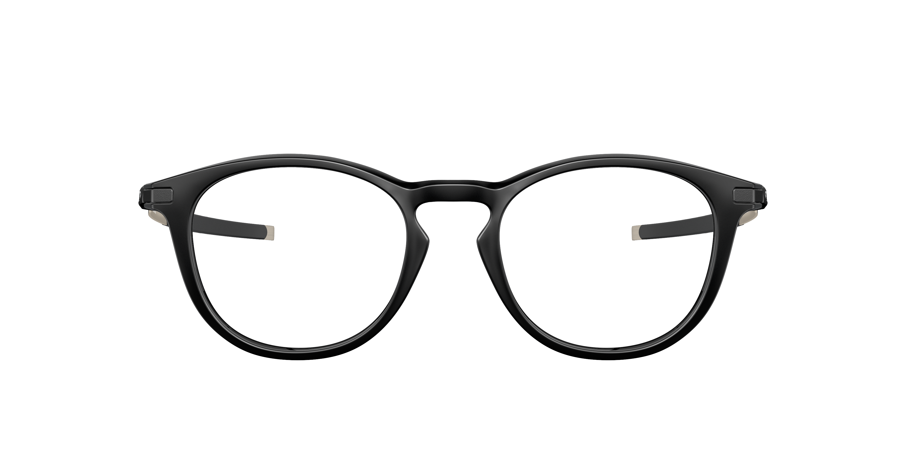 Oakley Pitchman R OX8105 in Satin Black (810501), front view #Colour_Satin Black (810501)