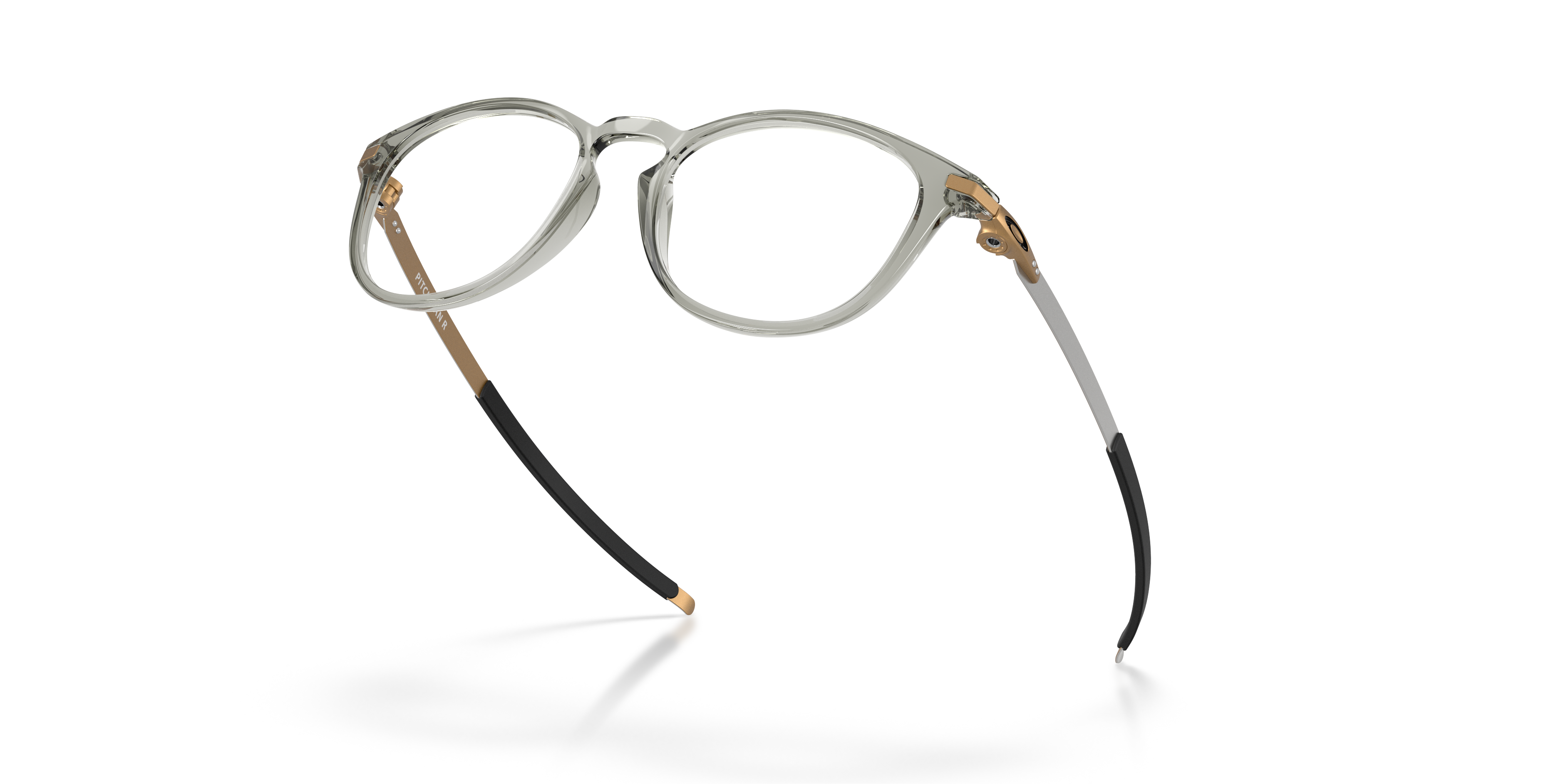 Oakley Pitchman R OX8105 in Grey Ink, angled view #Colour_Grey Ink