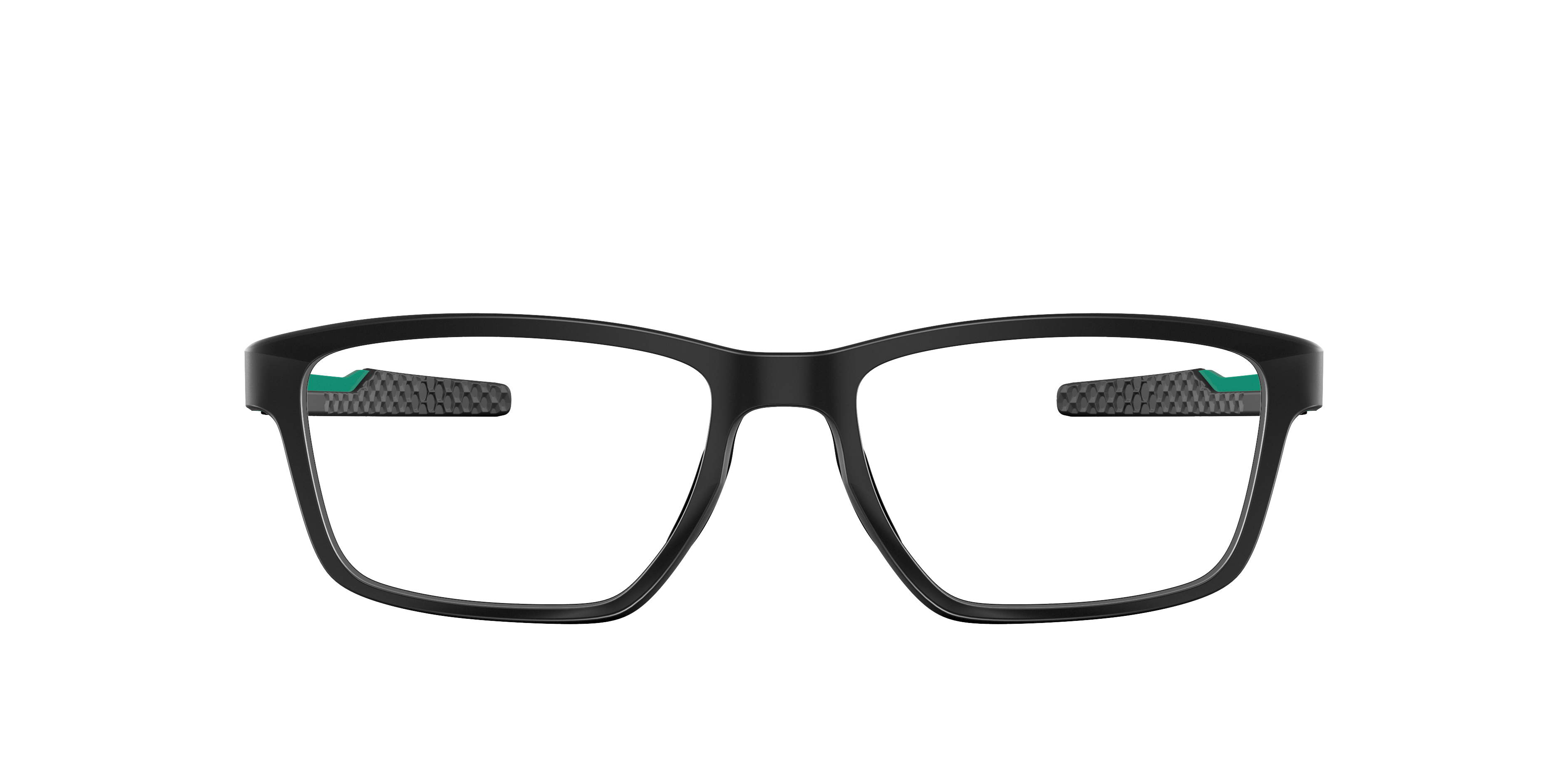 Oakley Metalink OX8153 in Satin Black, front view #Colour_Satin Black