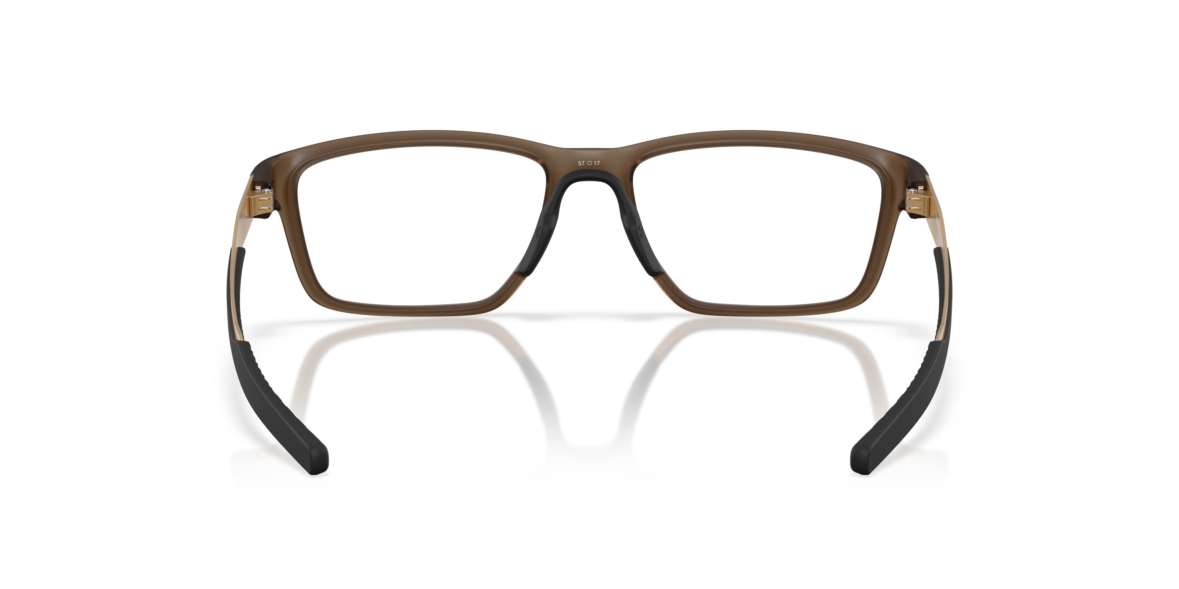 Oakley Metalink OX8153 in Matte Grey Ink, back view #Colour_Matte Grey Ink