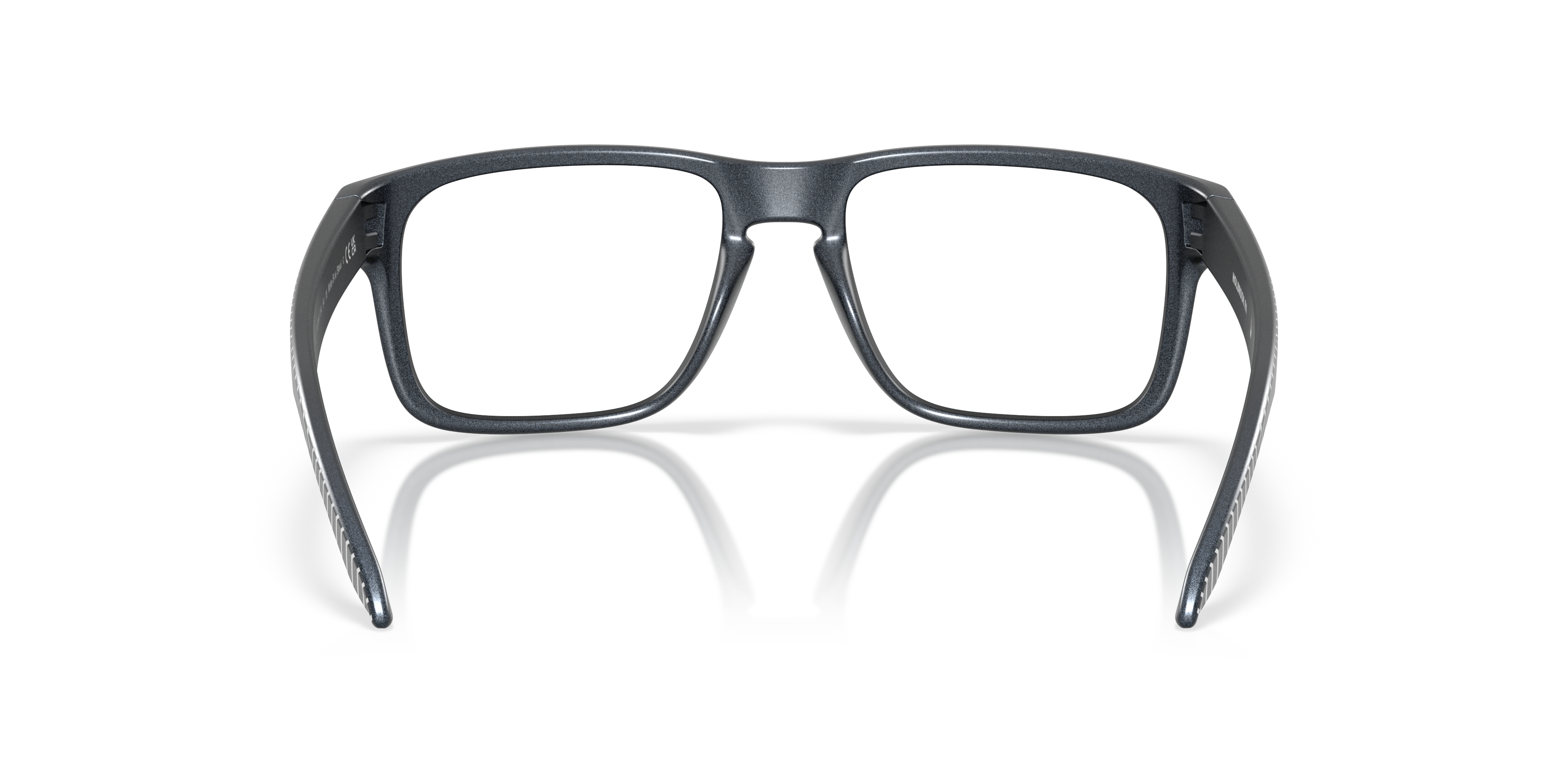 Oakley Holbrook RX OX8156 in Matte Blue Steel, back view #Colour_Matte Blue Steel