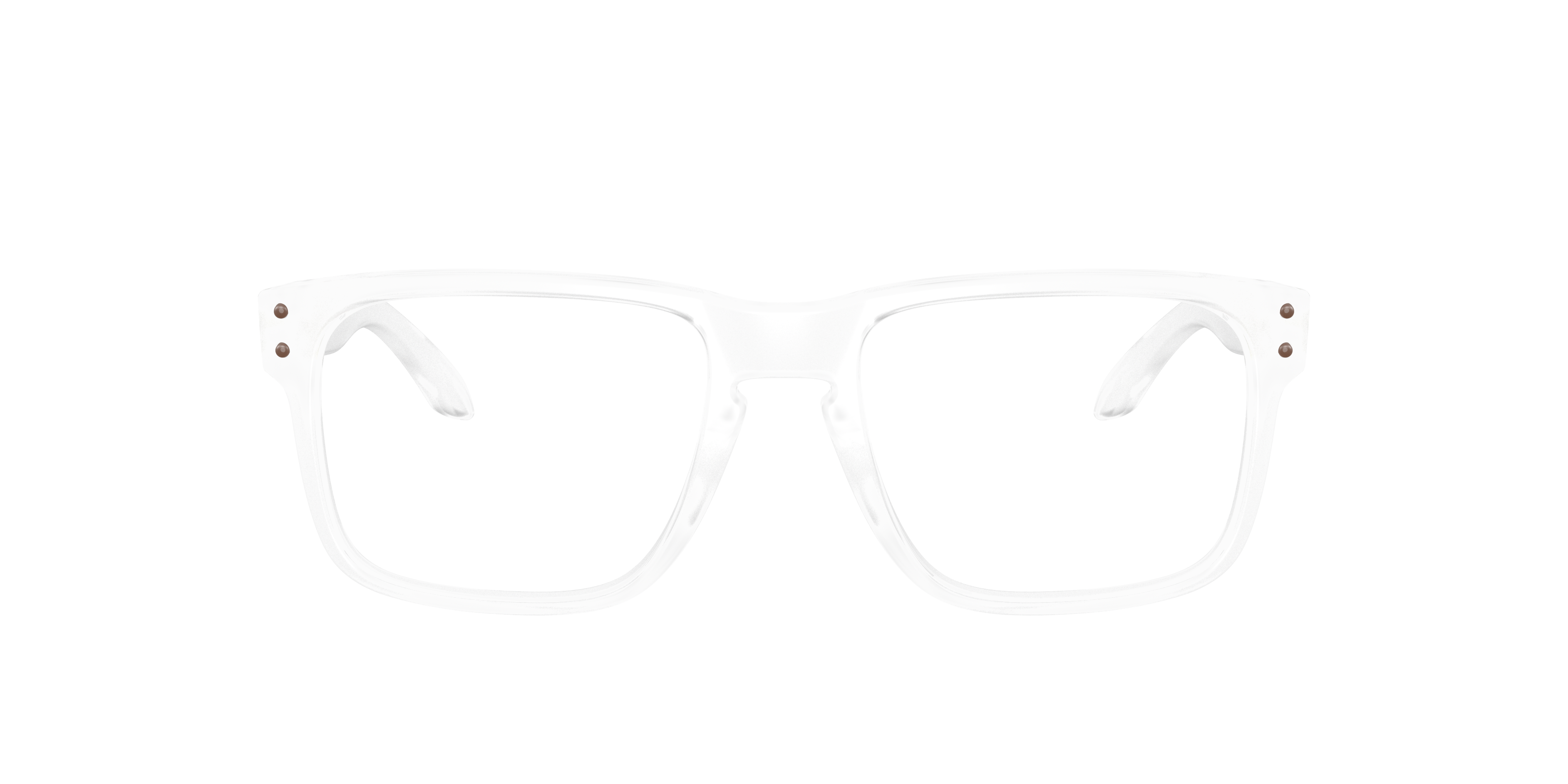 Oakley Holbrook RX OX8156 in Matte Clear (815618), front view #Colour_Matte Clear (815618)