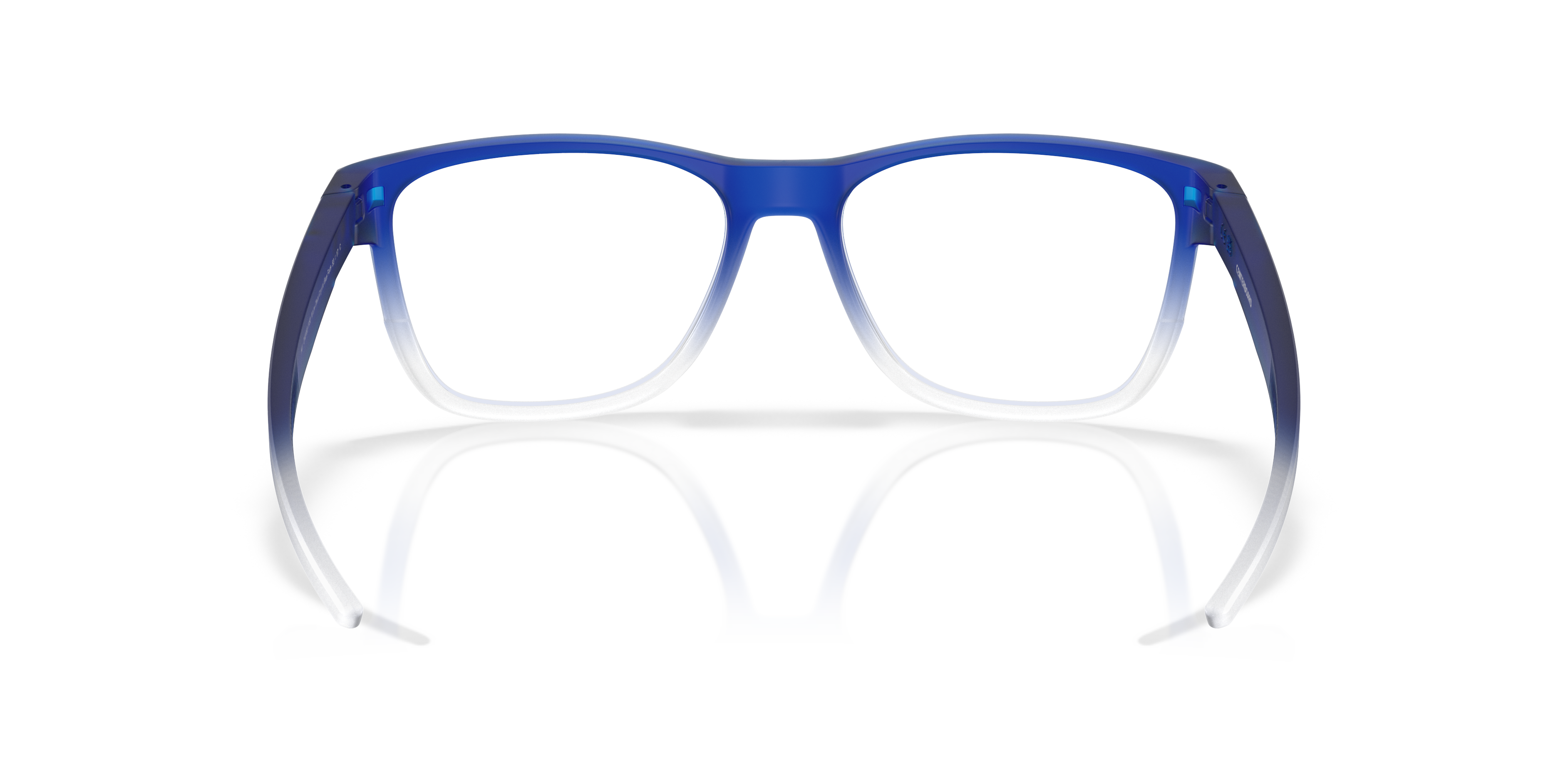 Oakley Centerboard OX8163 in Matt Clear Crystal Blue Fade, back view #Colour_Matt Clear Crystal Blue Fade