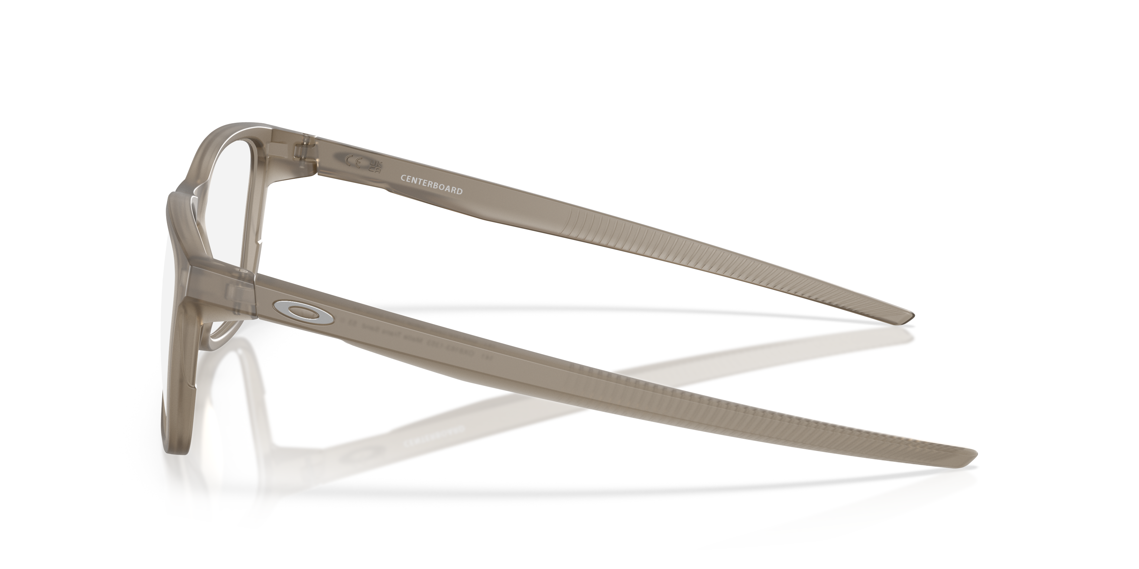 Oakley Centerboard OX8163 in Transparent Sand, side view #Colour_Transparent Sand