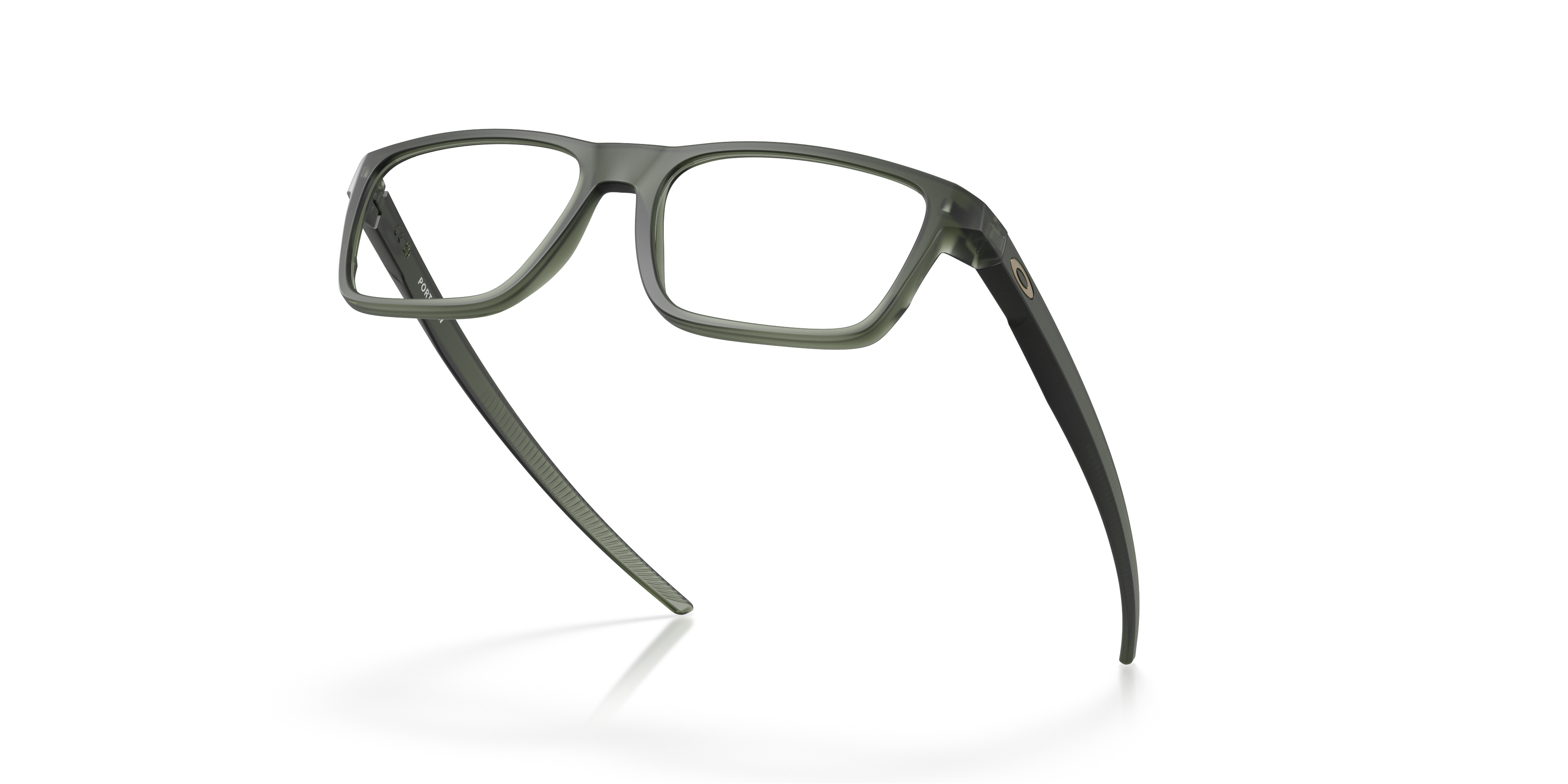 Oakley Port Bow OX8164 in Matte Olive Ink, angled view #Colour_Matte Olive Ink