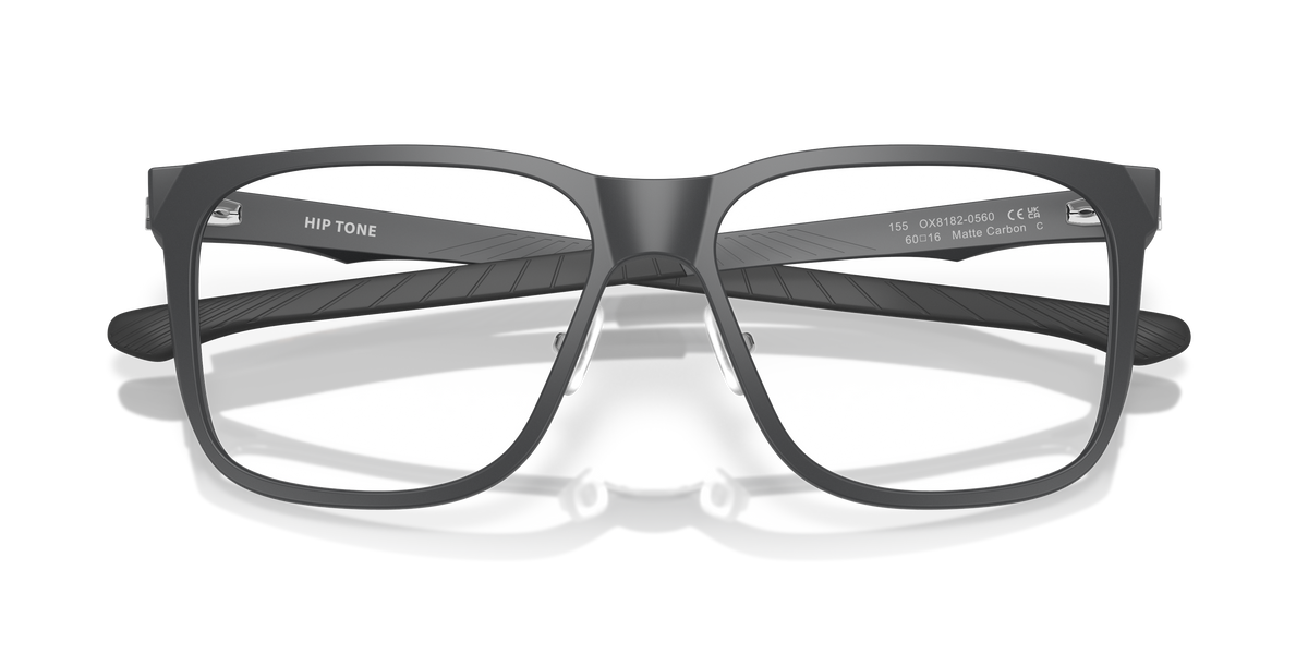 Oakley Hip Tone OX8182 in Matte Carbon, front detail view #Colour_Matte Carbon (818205)