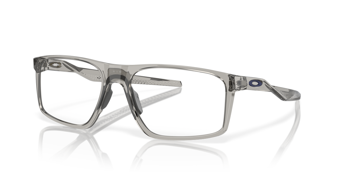 Oakley Bat Flip OX8183 in Grey Shadow, three-quarter view #Colour_Grey Shadow (818302)