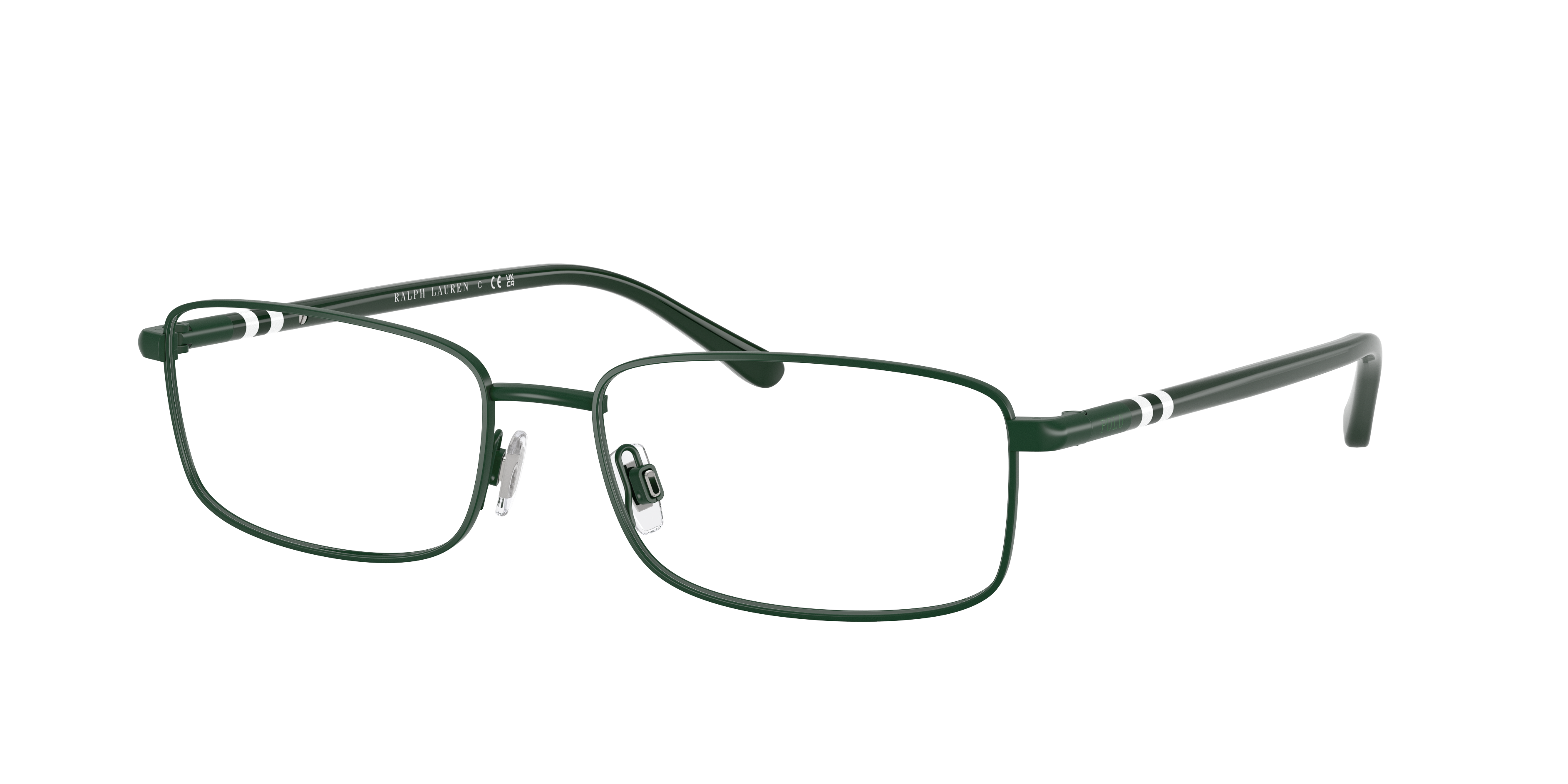 Polo by Ralph Lauren PH1235 - Semi-shiny Dark Green, three-quarter view #Colour_Semi-shiny Dark Green