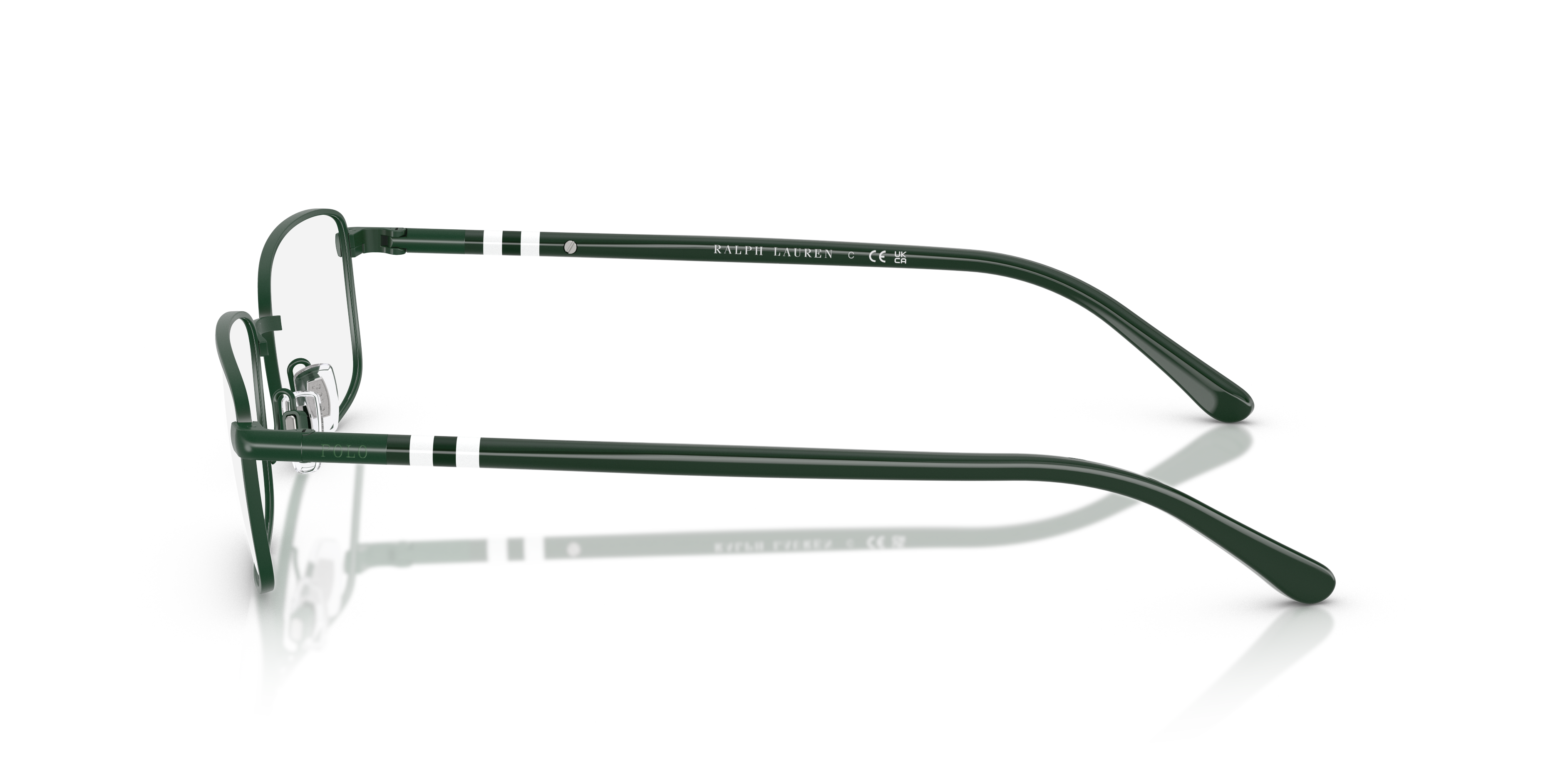 Polo by Ralph Lauren PH1235 - Semi-shiny Dark Green, side view #Colour_Semi-shiny Dark Green
