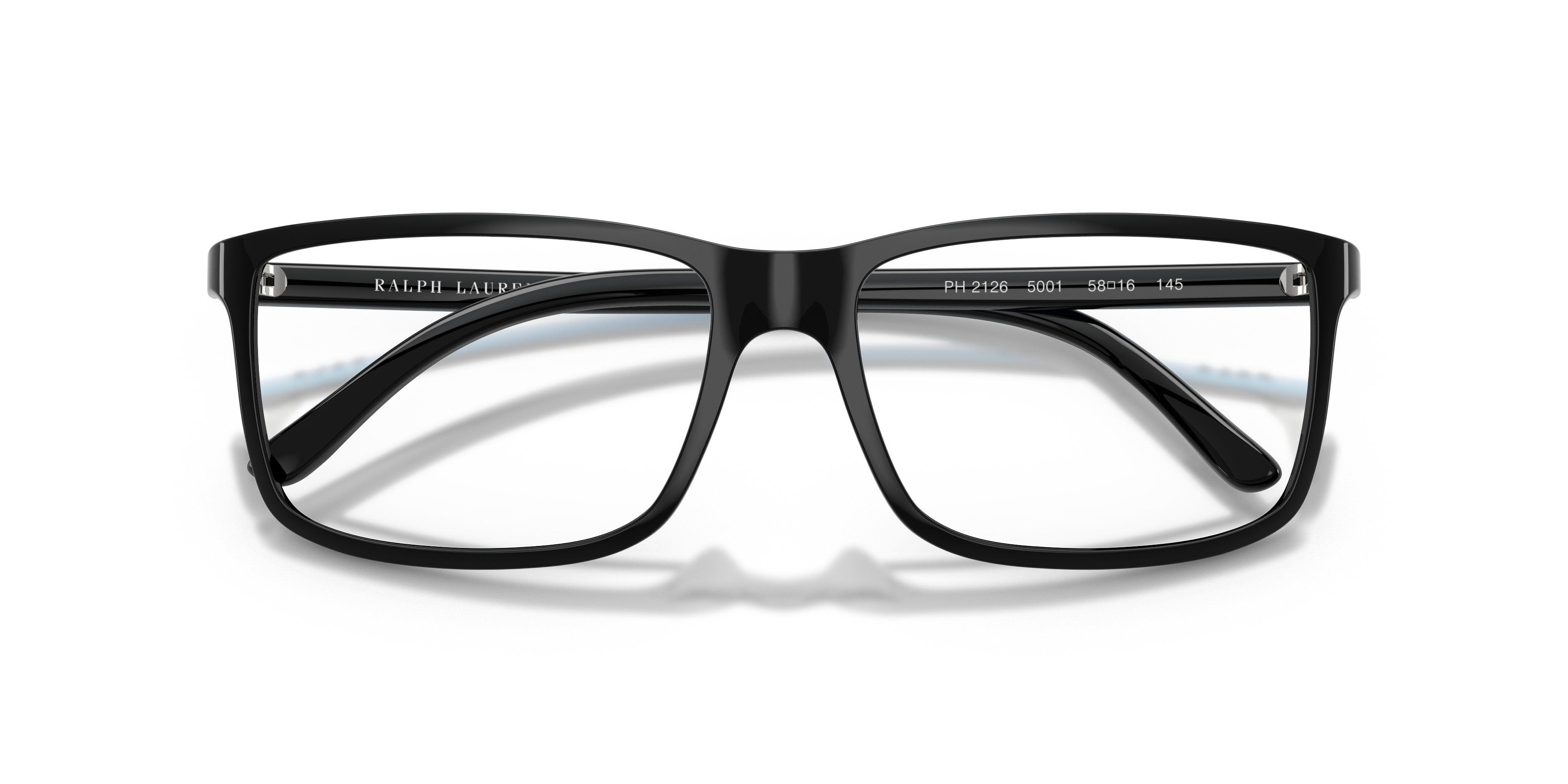 Polo by Ralph Lauren PH2126 - Shiny Black, front detail view #Colour_Shiny Black