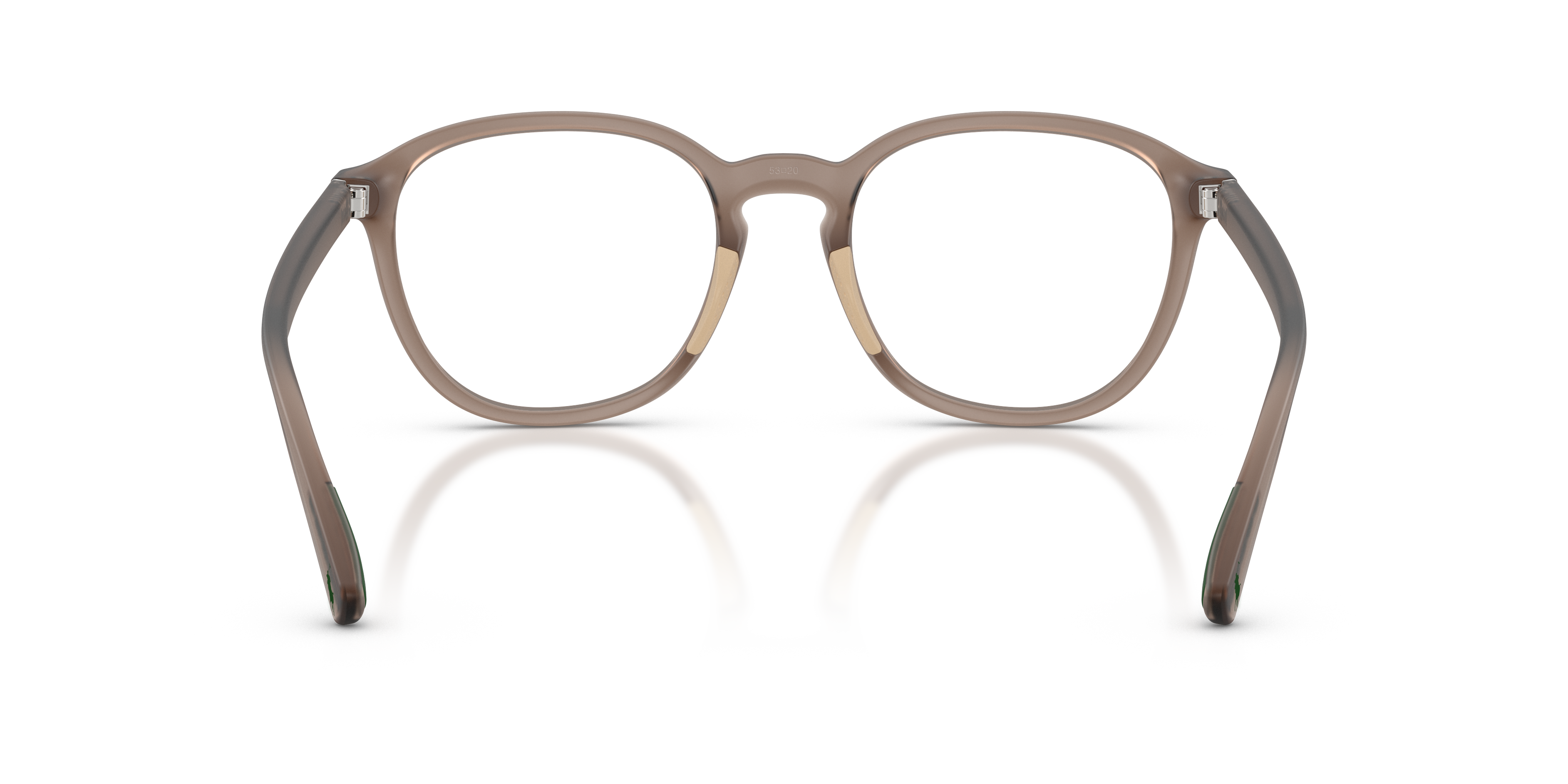 Polo by Ralph Lauren PH2292U - Matte Transparent Brown, back view #Colour_Matte Transparent Brown