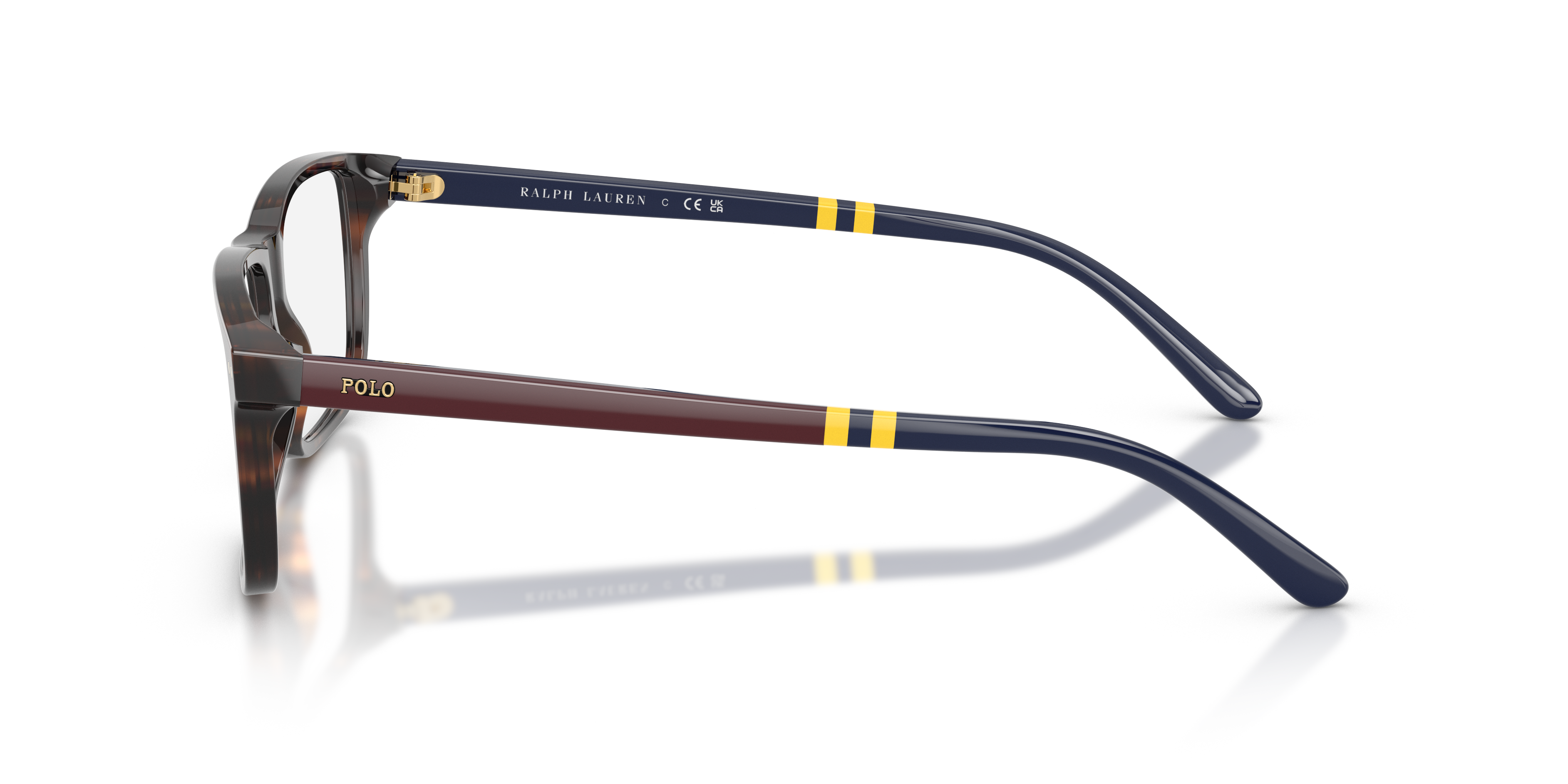 Polo by Ralph Lauren PH2296 - Shiny Dark Havana, side view #Colour_Shiny Dark Havana