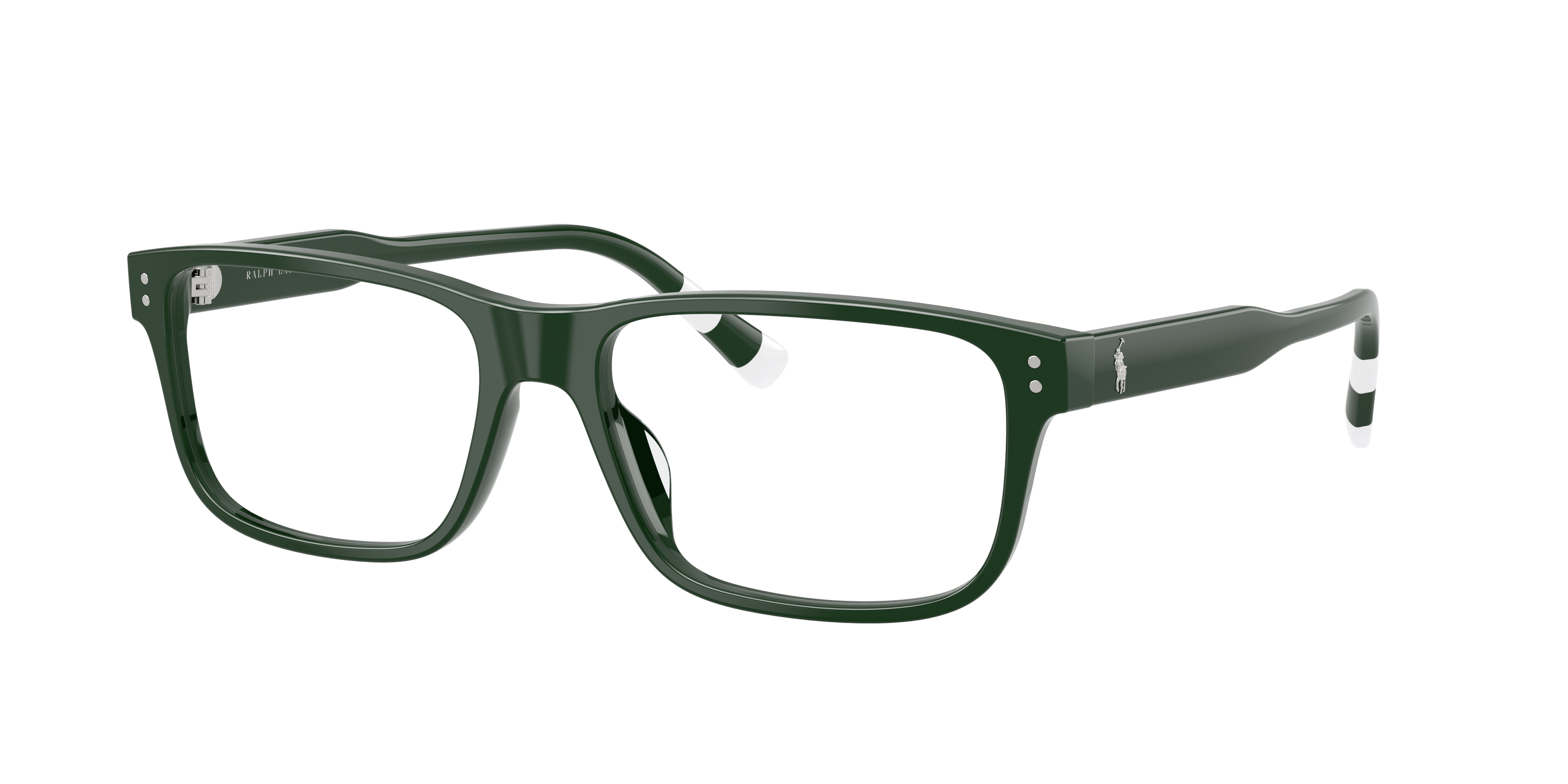 Polo by Ralph Lauren PH2302U - Shiny Green, three-quarter view #Colour_Shiny Green