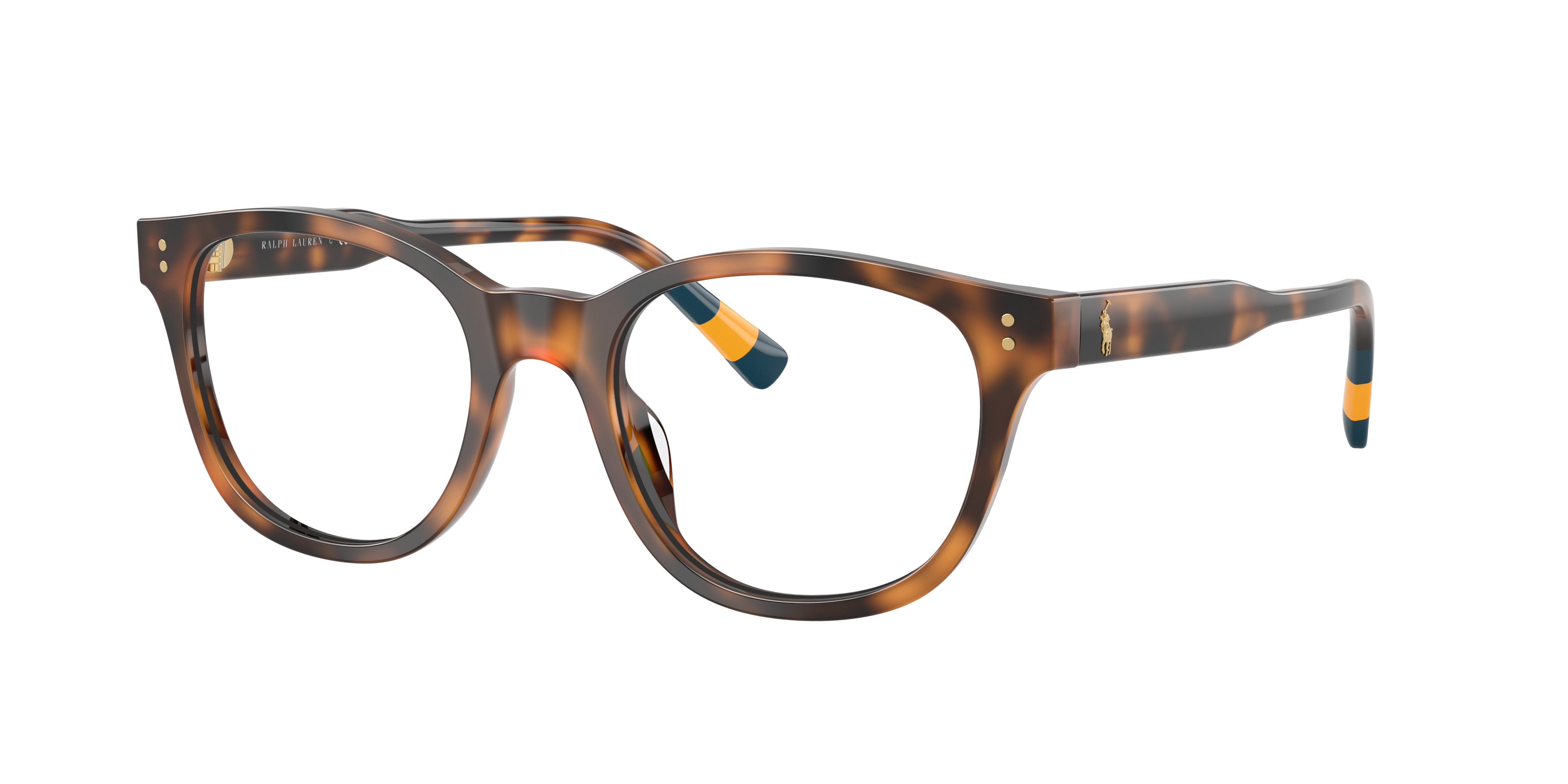 Polo by Ralph Lauren PH2303U - Shiny Havana, three-quarter view #Colour_Shiny Havana