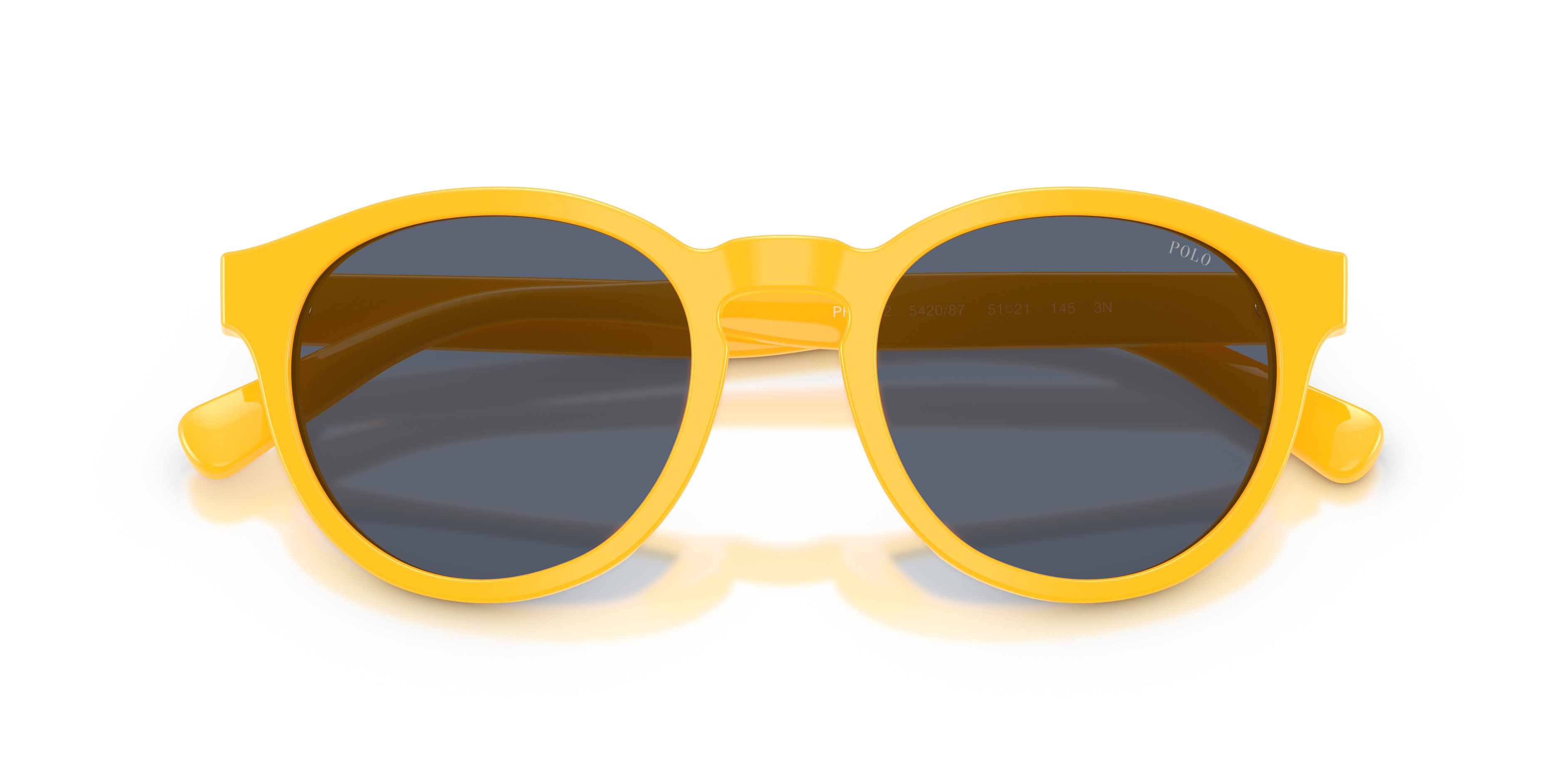 Polo by Ralph Lauren PH4192 - Shiny Yellow, front detail view #Colour_Shiny Yellow