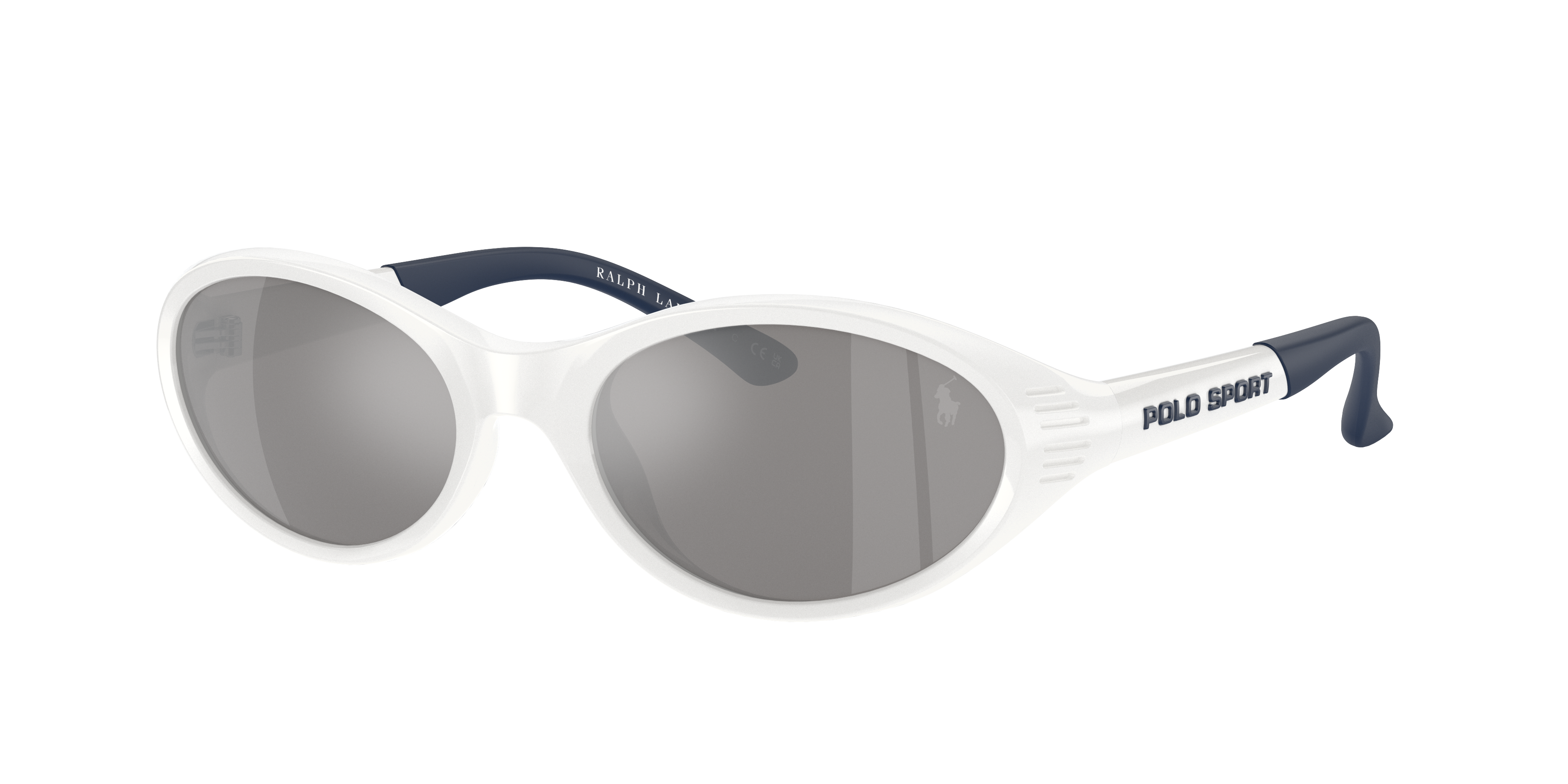Polo by Ralph Lauren PH4197U - Shiny White, three-quarter view #Colour_Shiny White