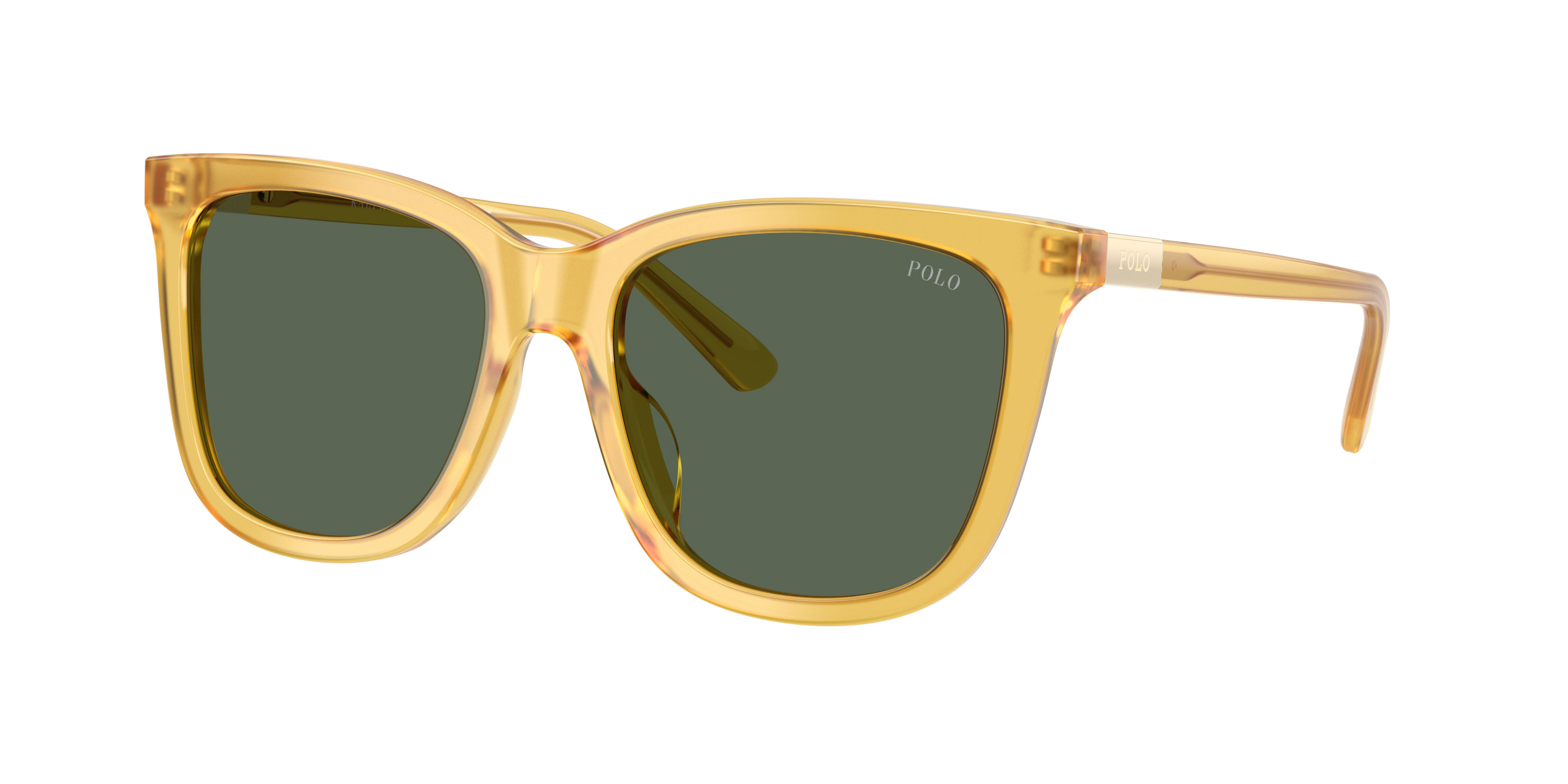 Polo by Ralph Lauren PH4201U - Shiny Opal Yellow, three-quarter view #Colour_Shiny Opal Yellow