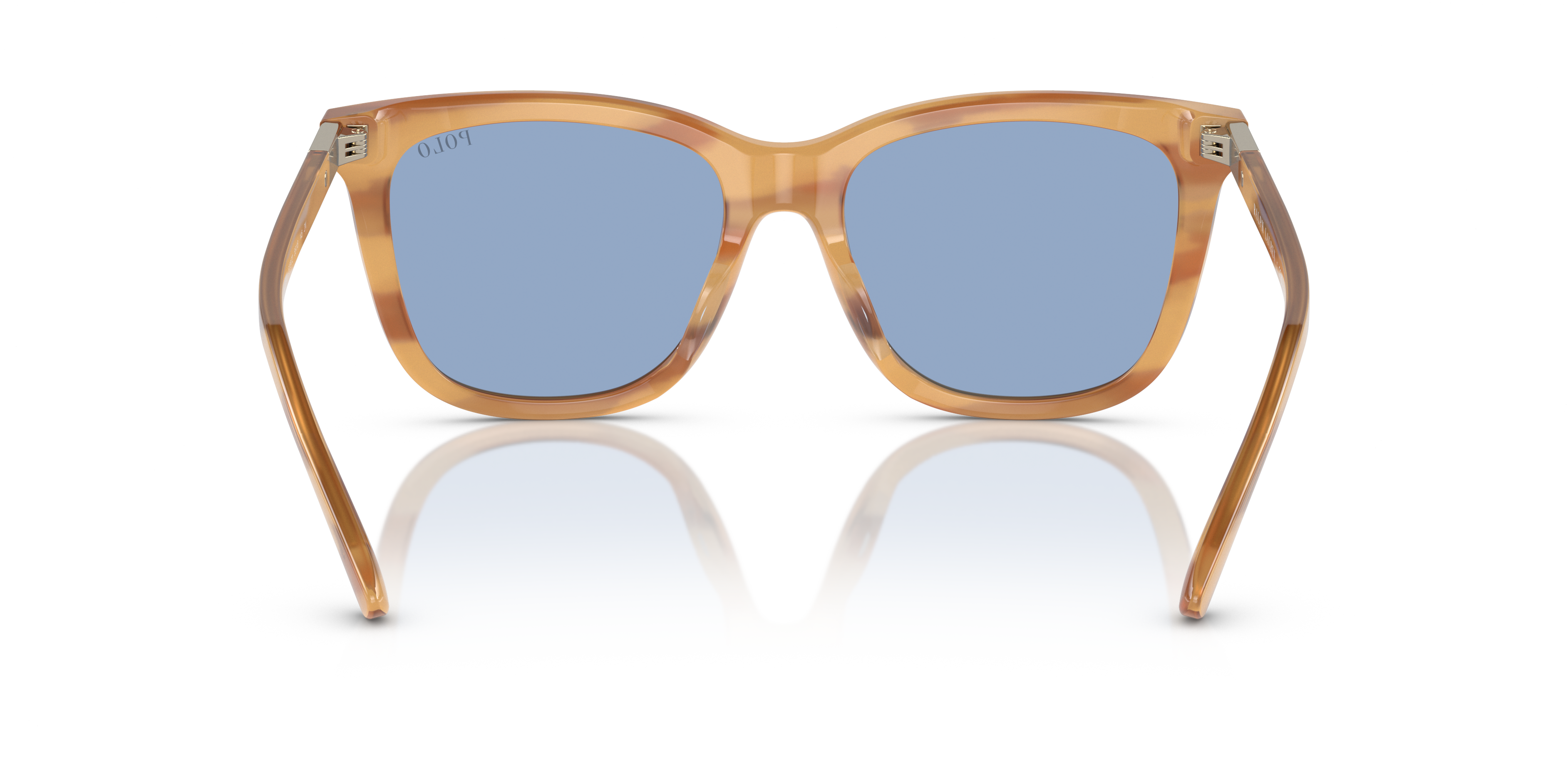 Polo by Ralph Lauren PH4201U - Shiny Light Honey Havana, back view #Colour_Shiny Light Honey Havana