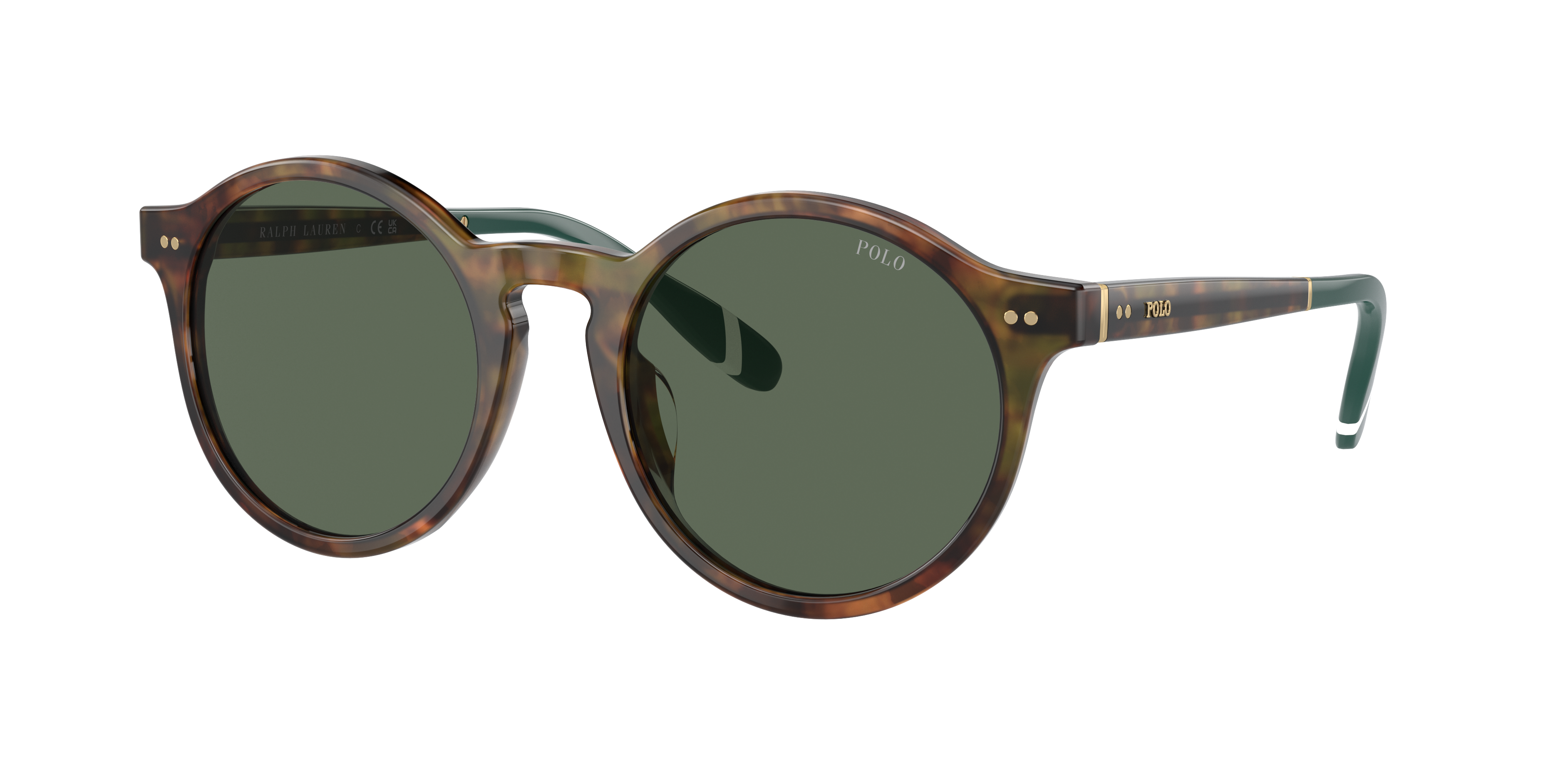Polo by Ralph Lauren PH4204U - Shiny Brown Tortoise, three-quarter view #Colour_Shiny Brown Tortoise