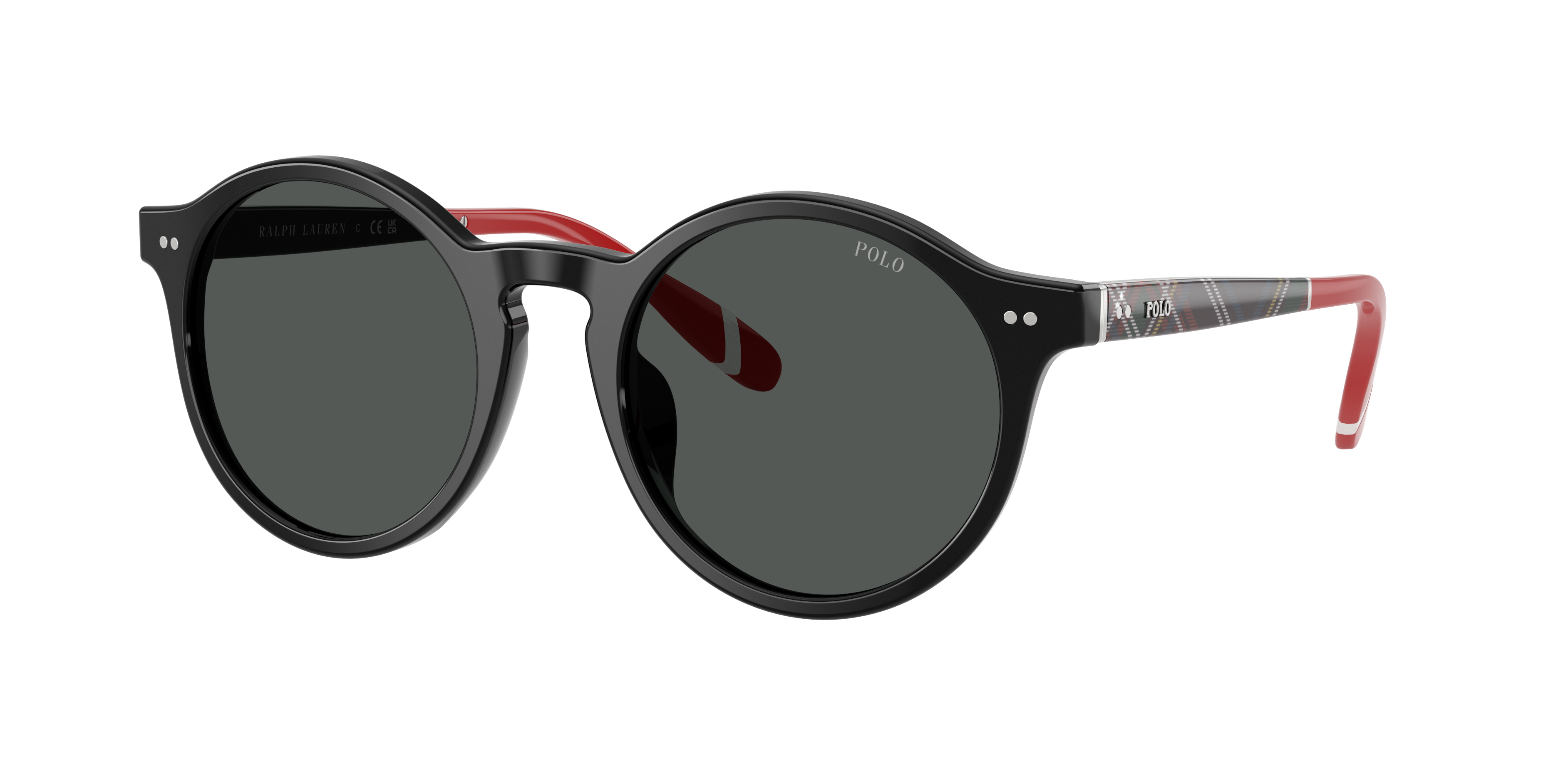 Polo by Ralph Lauren PH4204U - Shiny Black (562687), three-quarter view #Colour_Shiny Black (562687)