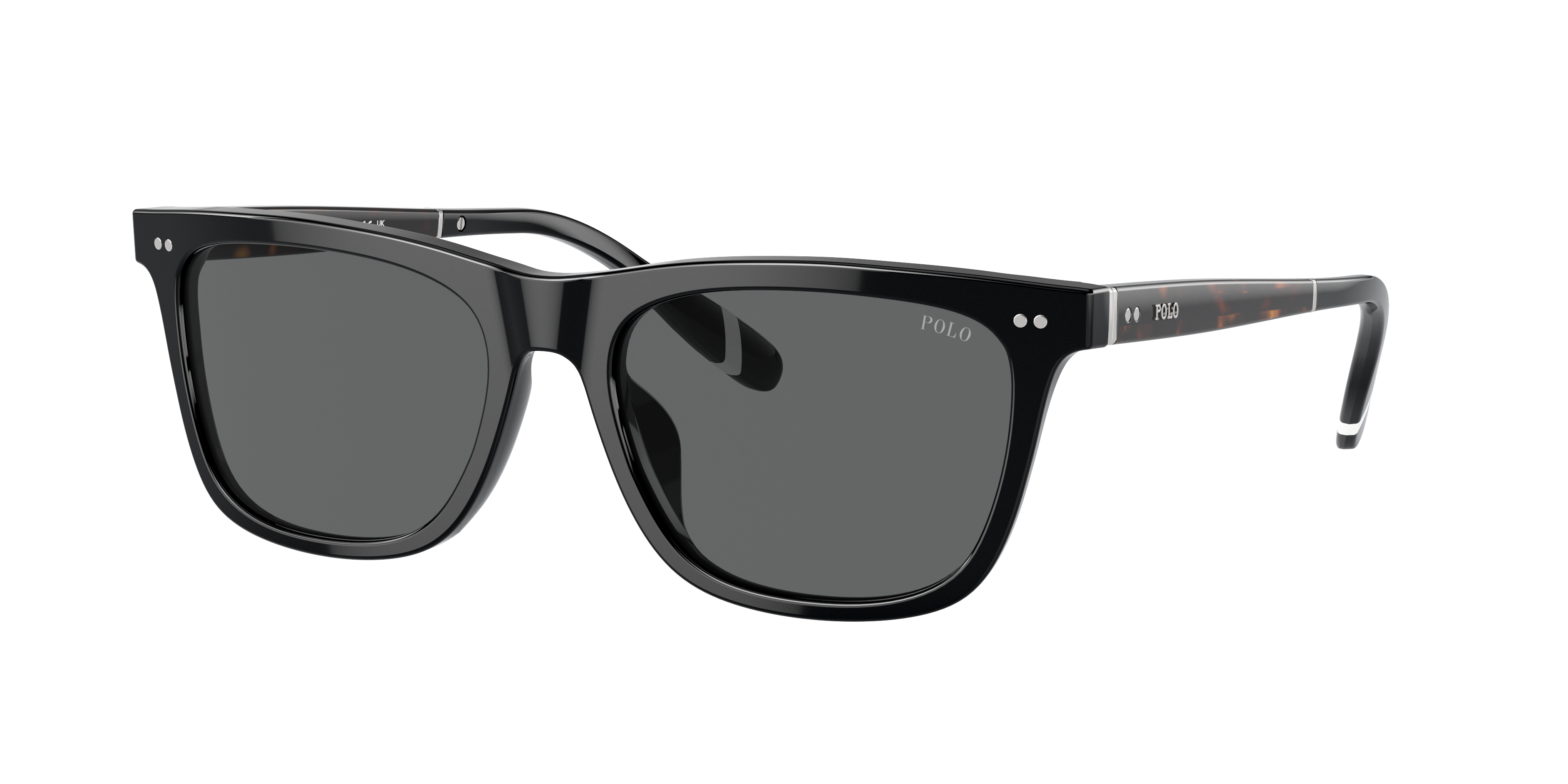 Polo by Ralph Lauren PH4205U - Shiny Black, three-quarter view #Colour_Shiny Black