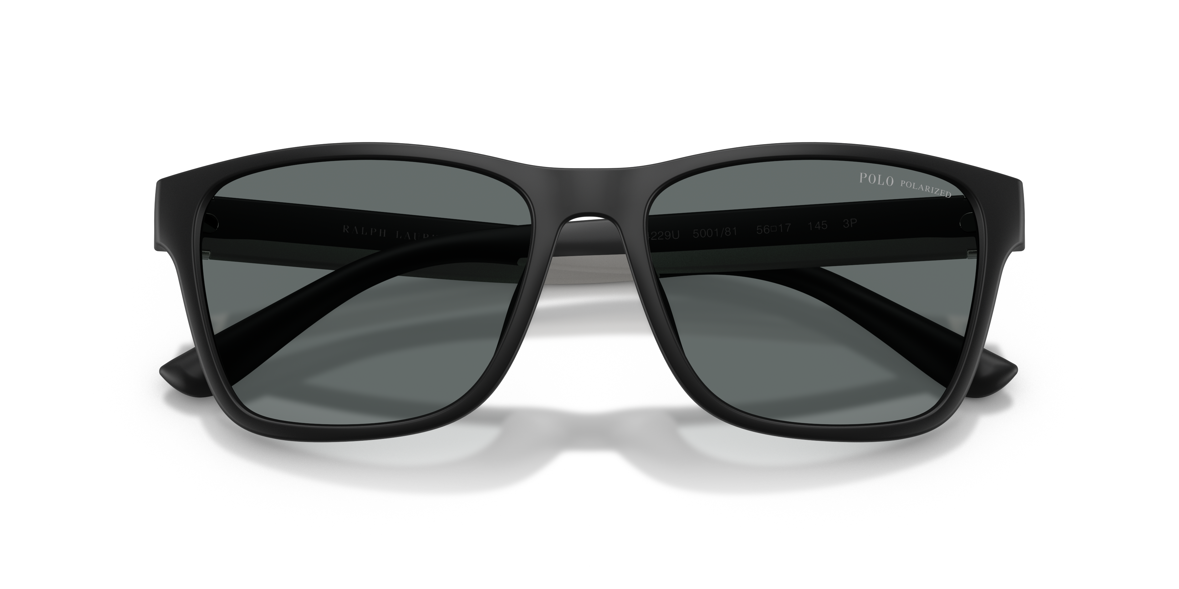 Polo by Ralph Lauren PH4229U - Matte Black, front detail view #Colour_Matte Black