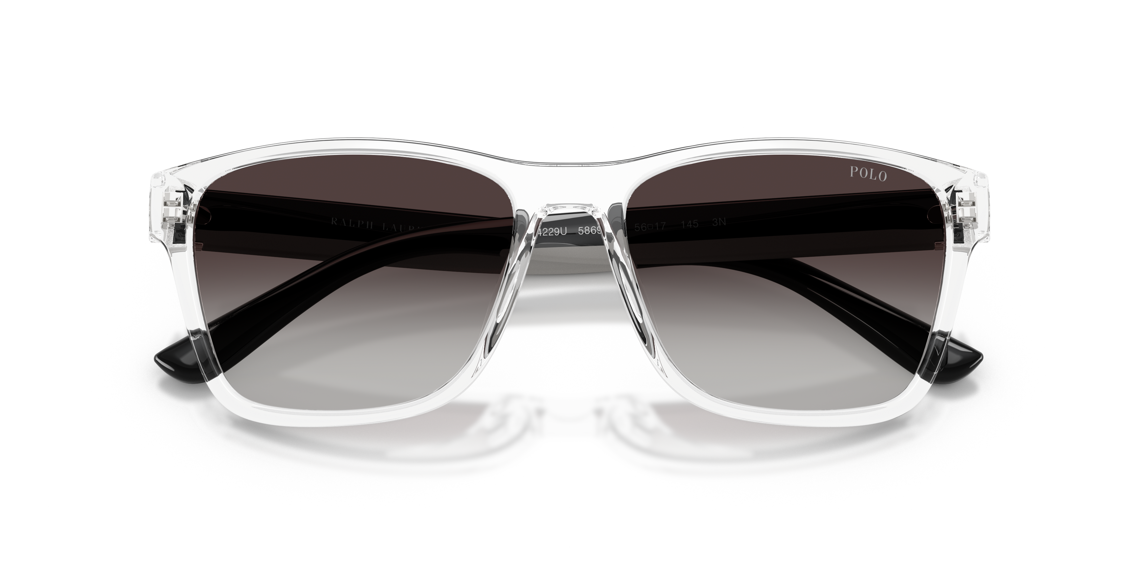 Polo by Ralph Lauren PH4229U - Shiny Crystal, front detail view #Colour_Shiny Crystal