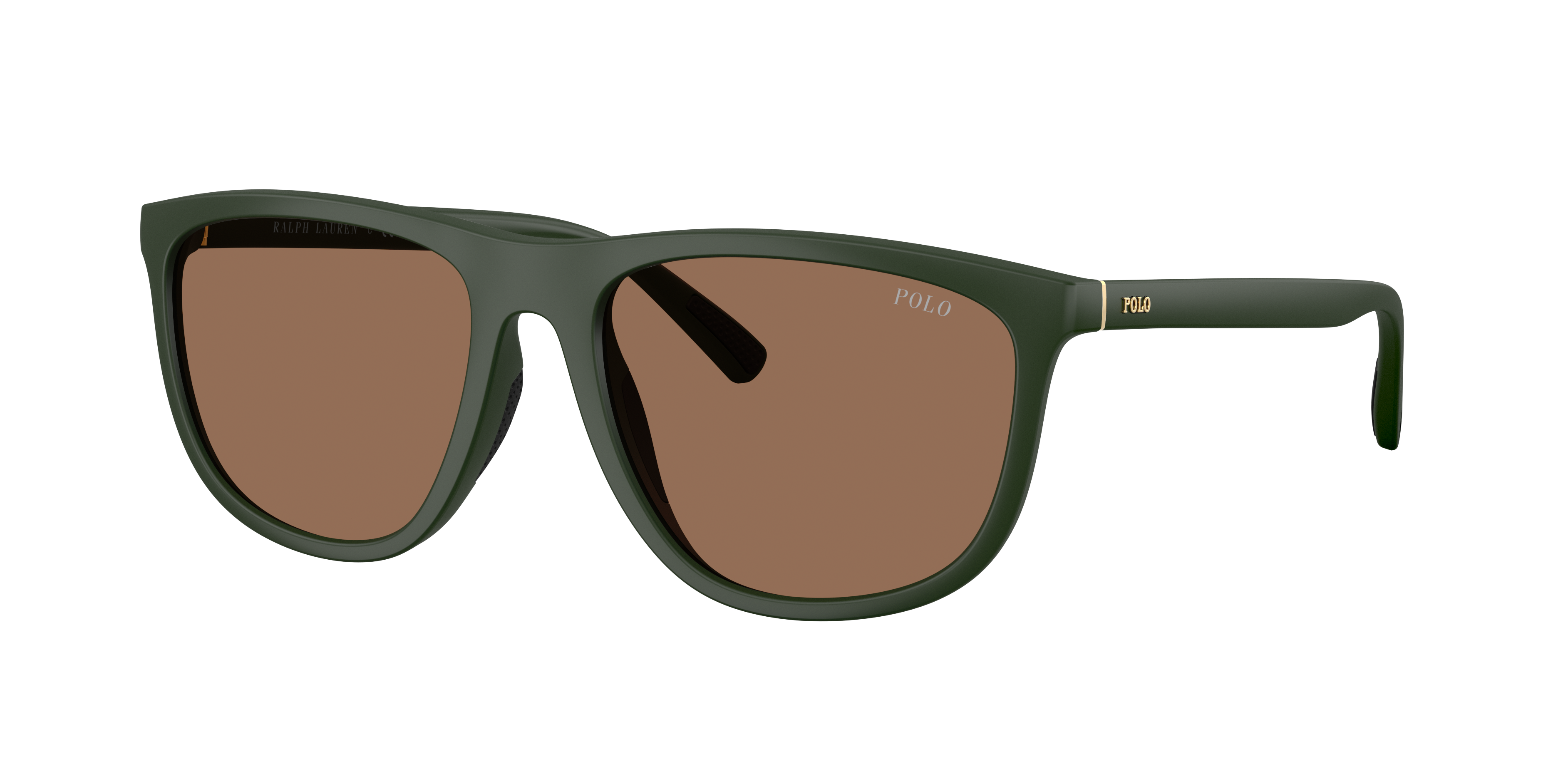 Polo by Ralph Lauren PH4231U - Matte Dark Green, three-quarter view #Colour_Matte Dark Green