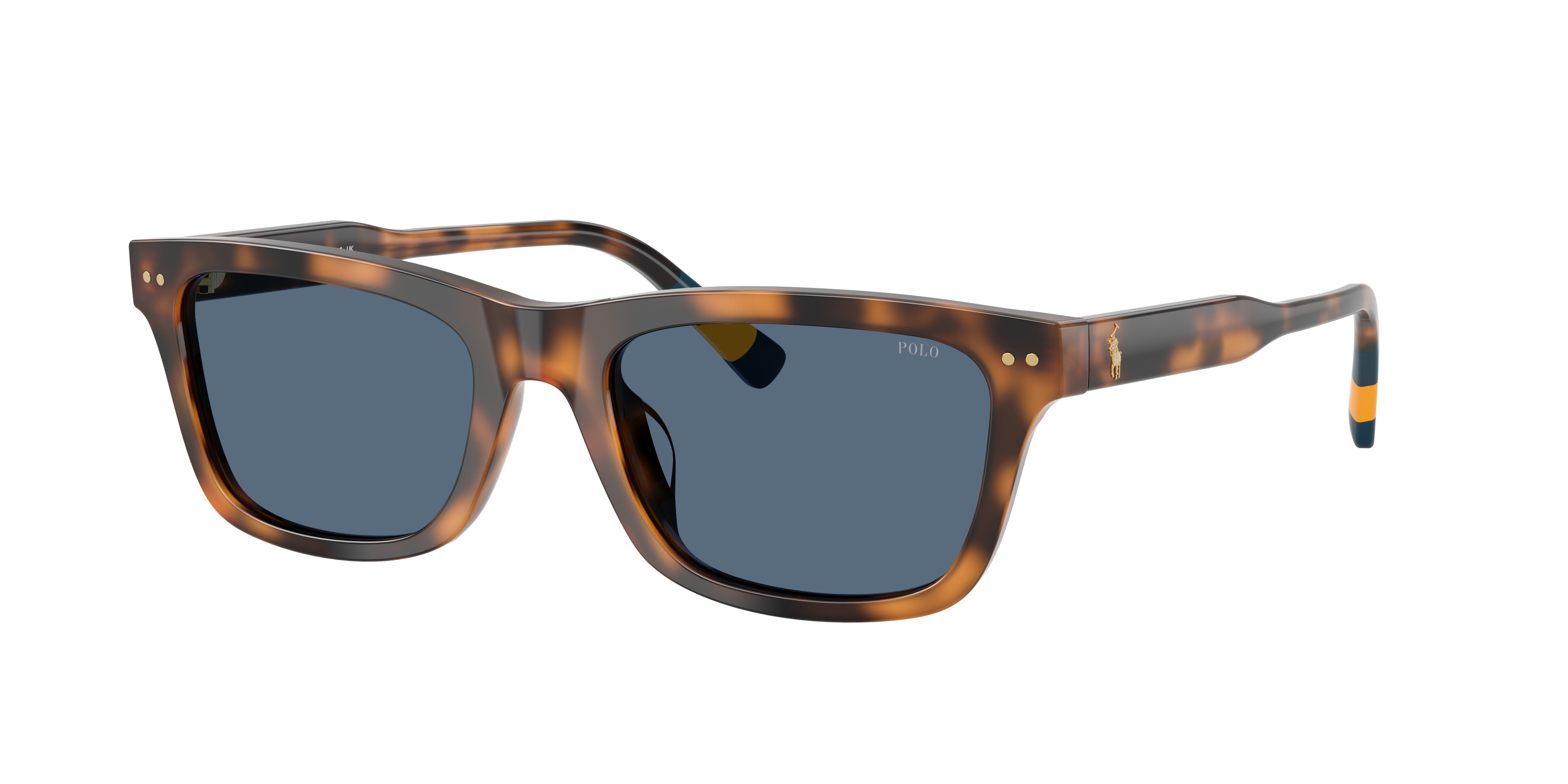 Polo by Ralph Lauren PH4240U - Shiny Red Havana, three-quarter view #Colour_Shiny Red Havana