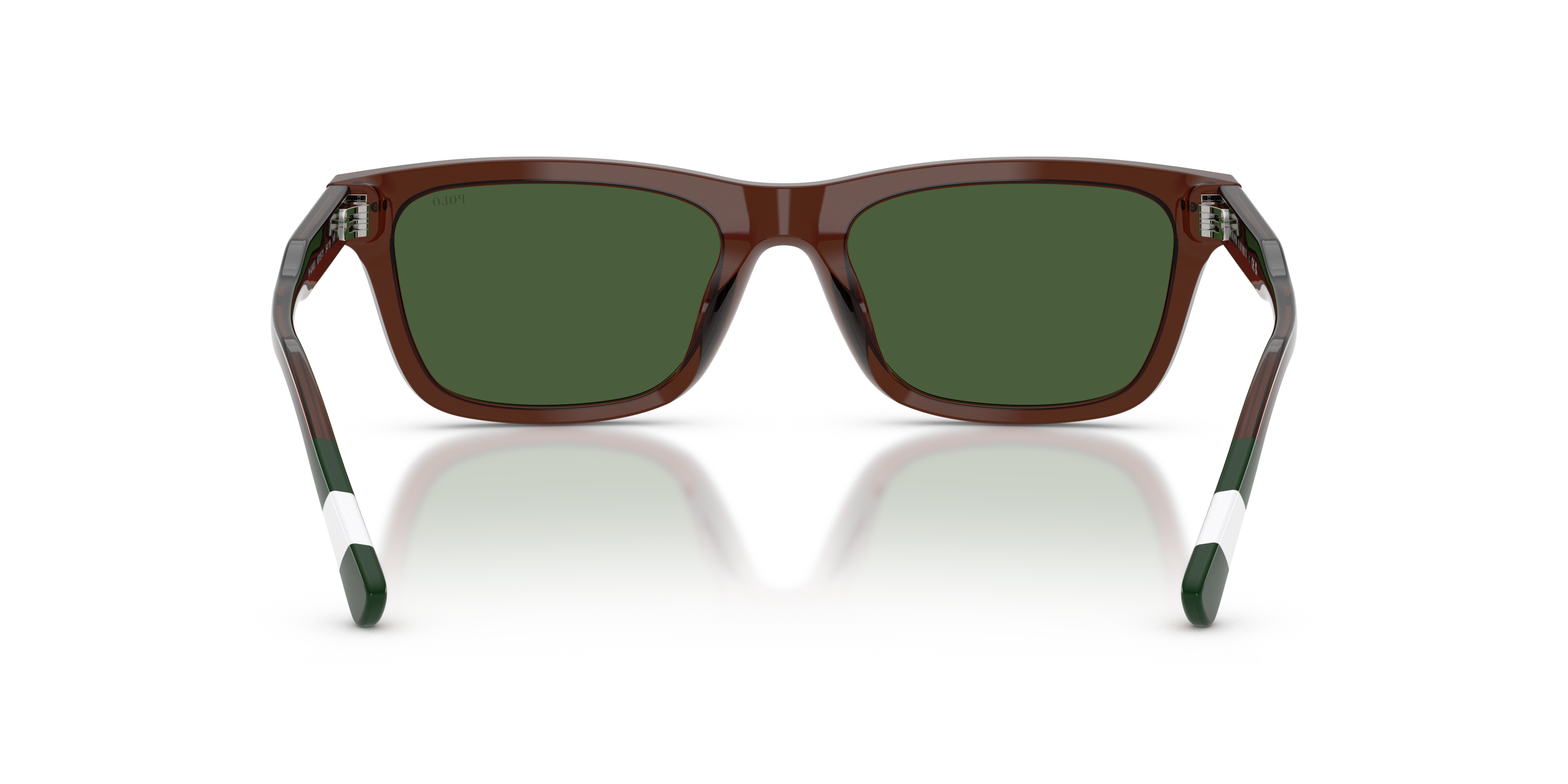 Polo by Ralph Lauren PH4240U - Shiny Transparent Brown, back view #Colour_Shiny Transparent Brown