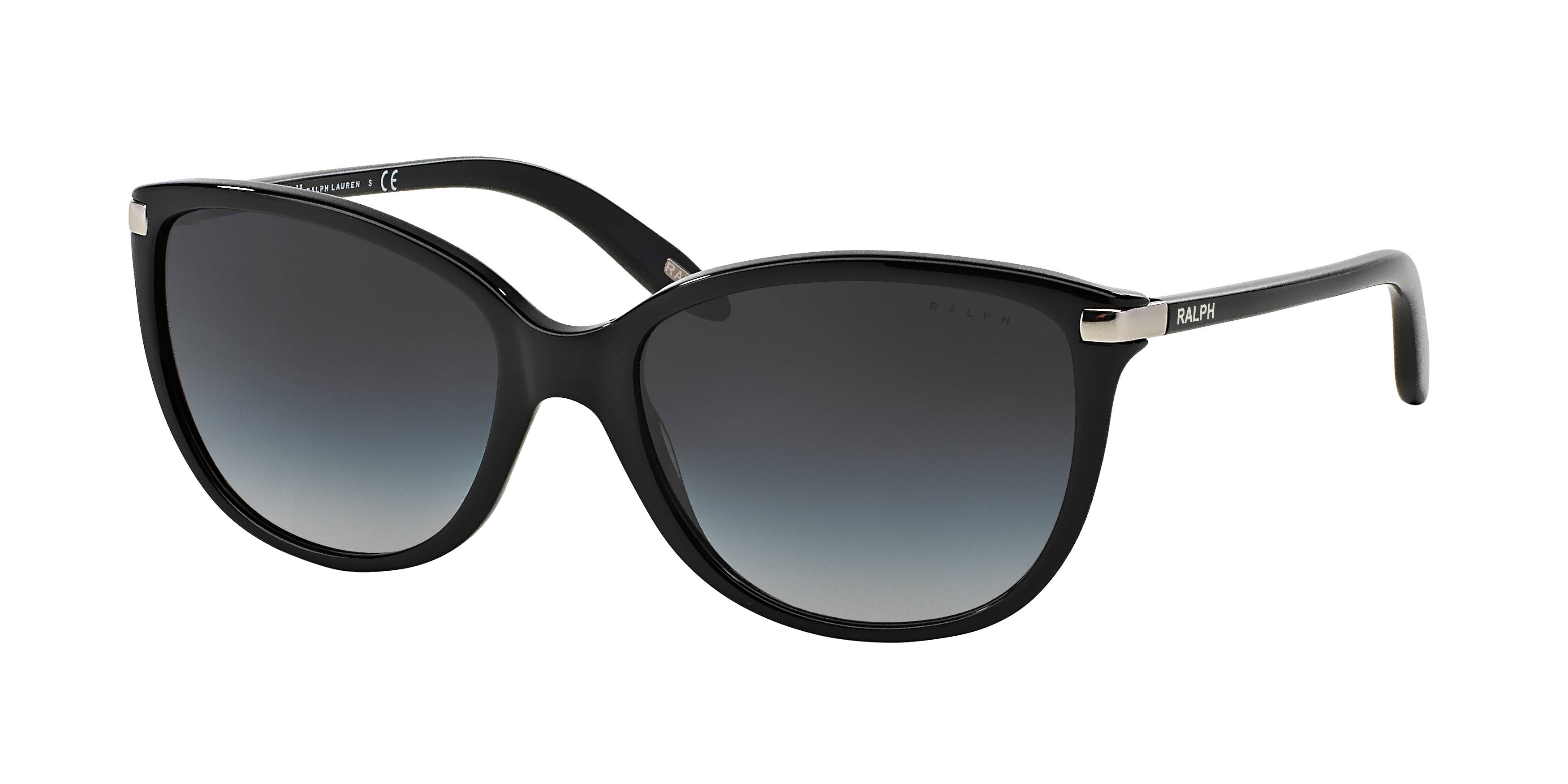 Ralph by Ralph Lauren RA5160 in Shiny Black, three-quarter view #Colour_Shiny Black