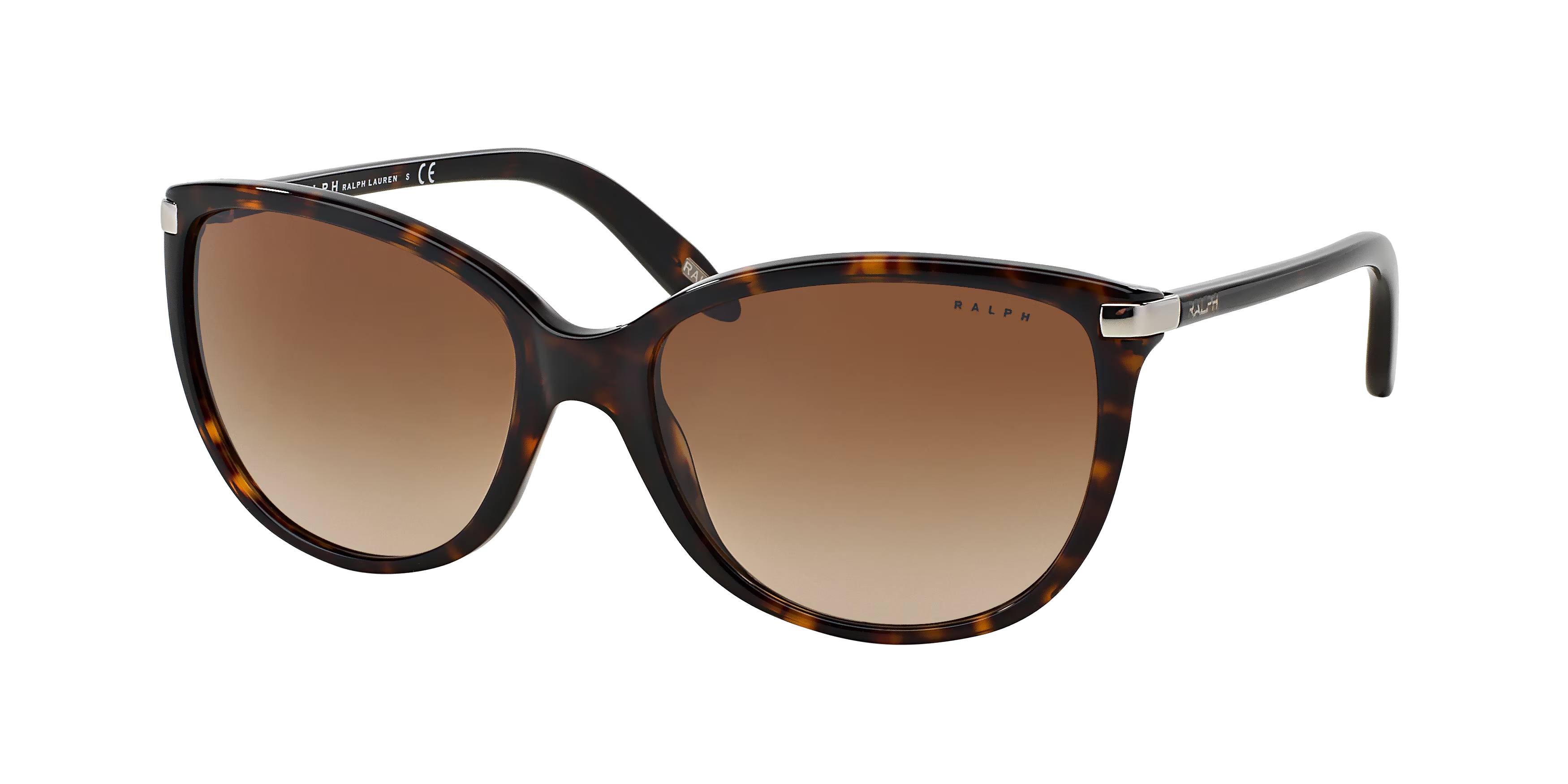 Ralph by Ralph Lauren RA5160 in Shiny Dark Tortoise, three-quarter view #Colour_Shiny Dark Tortoise
